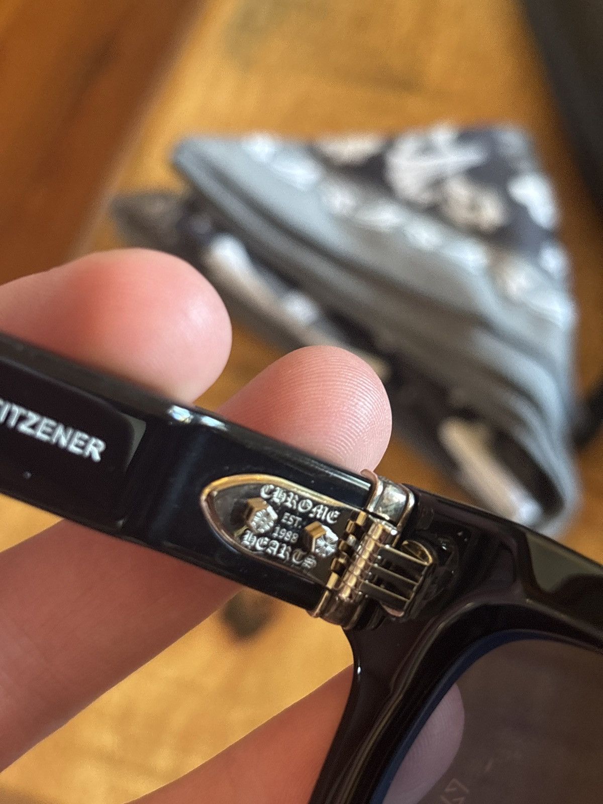 Chrome Hearts Chrome Hearts Dick Fitzener Glasses Size ONE SIZE - 7 Thumbnail