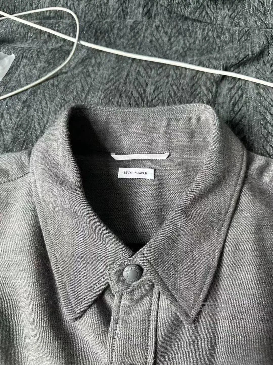 Thom Browne thom browne gray wool shirt jacket. Size US L / EU 52-54 / 3 - 3 Thumbnail