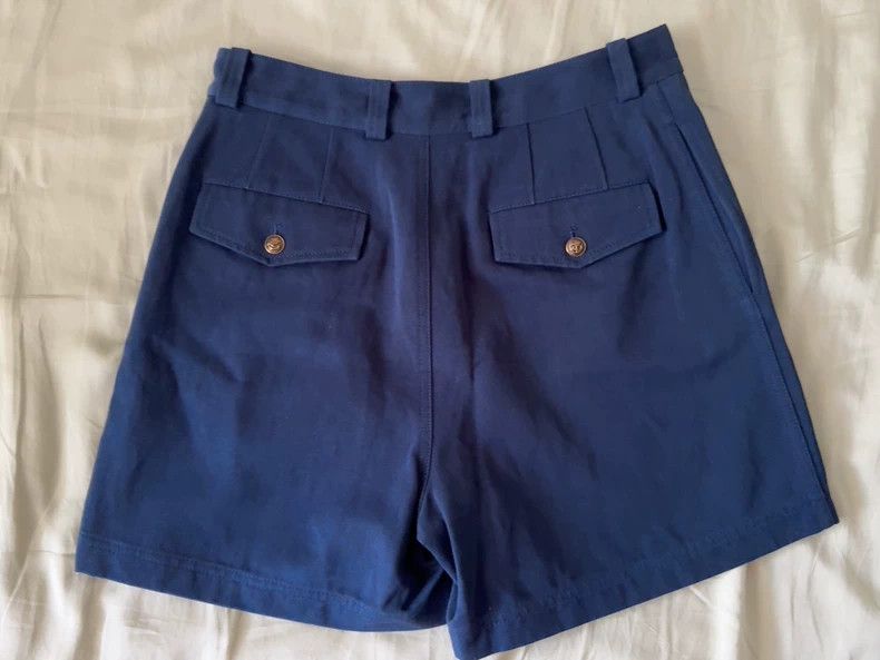 LORO PIANA Short pants made of cotton and linen