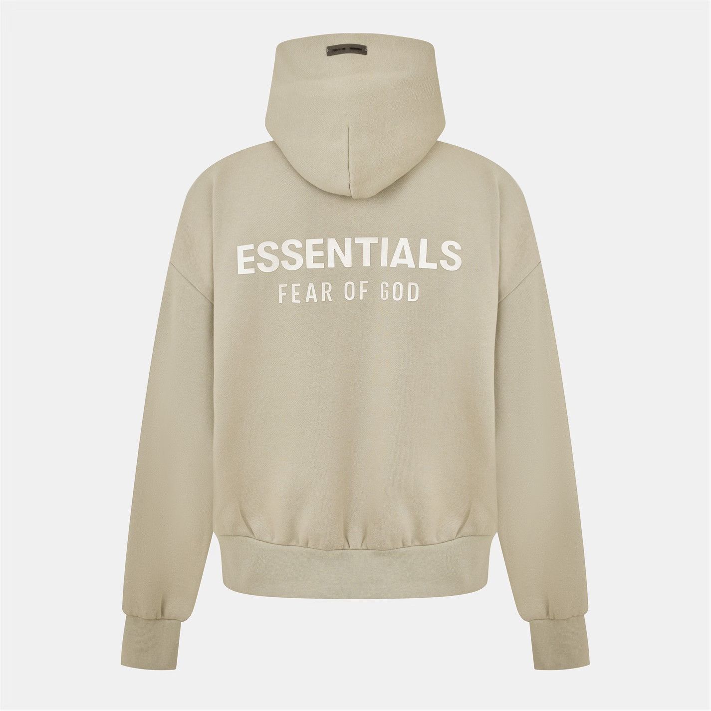Fear of God o1g2r1mq0426 Overhead Hoodie in Beige Size US XXS / EU 40 - 6 Thumbnail