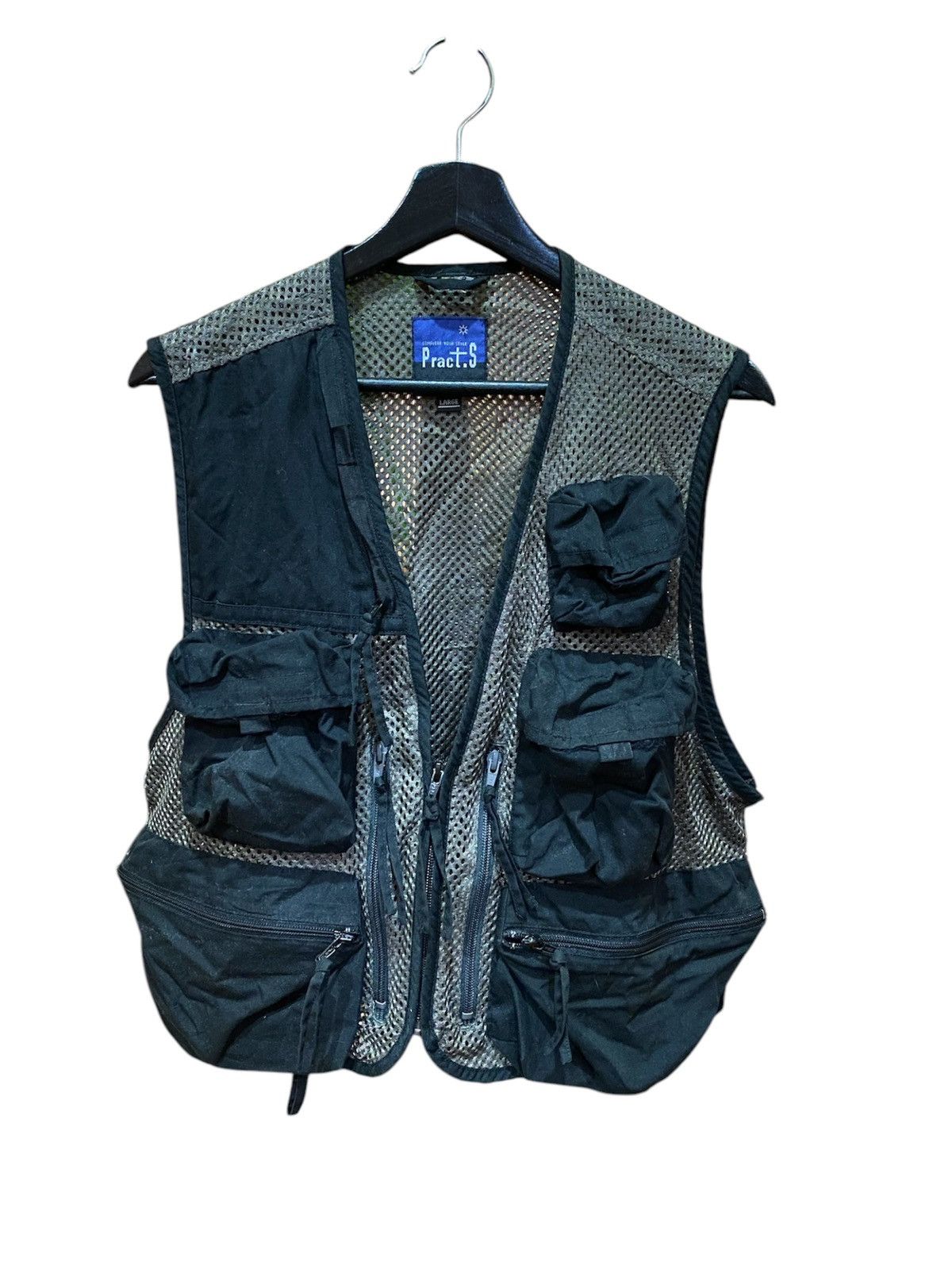 Vintage VINTAGE PRACT STUDIO UTILITY VEST JACKET Size US L / EU 52-54 / 3 - 1 Thumbnail