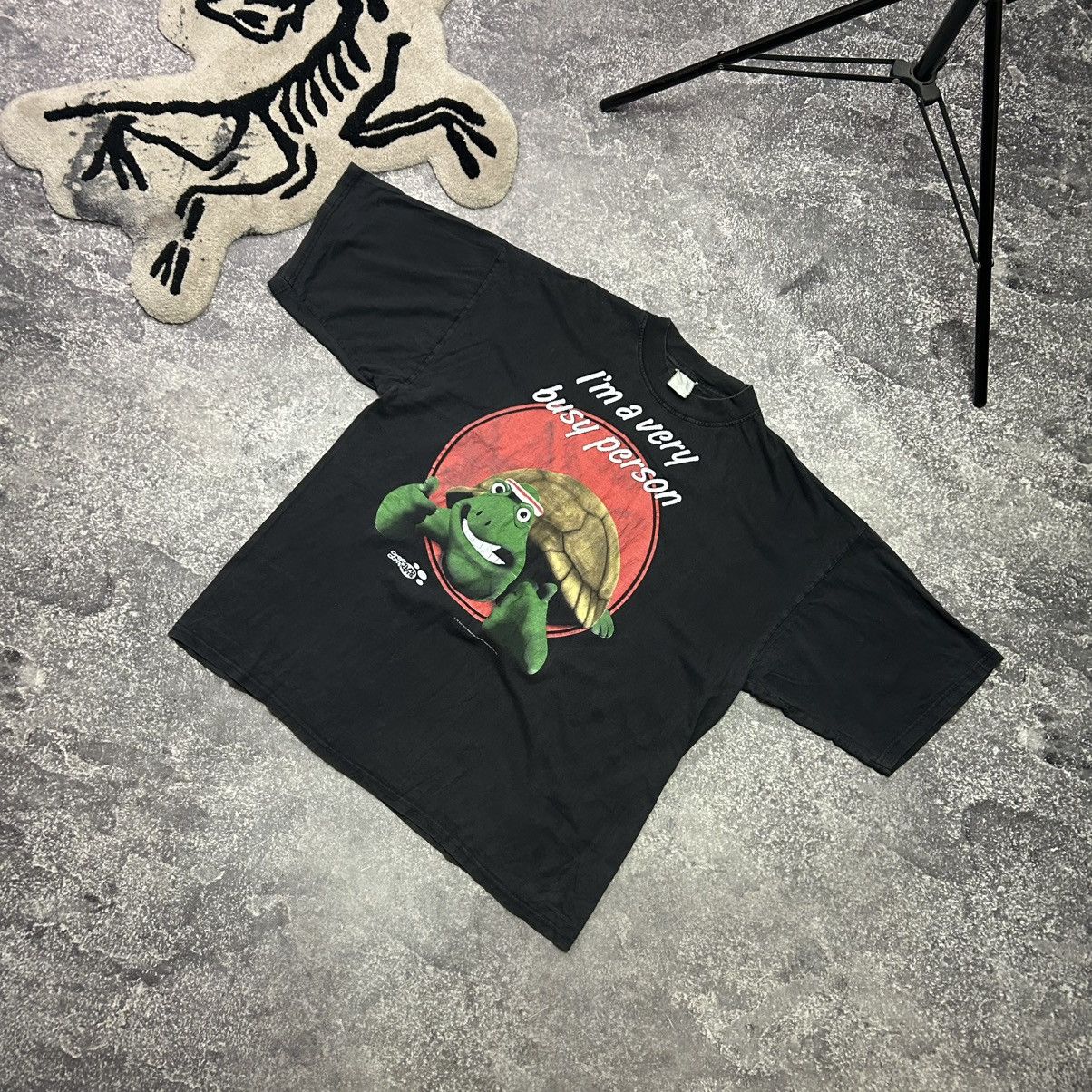 Cartoon Network Vintage Creature Comforts Frank The Tortoise 1991 cartoontee Size US XL / EU 56 / 4 - 1 Thumbnail