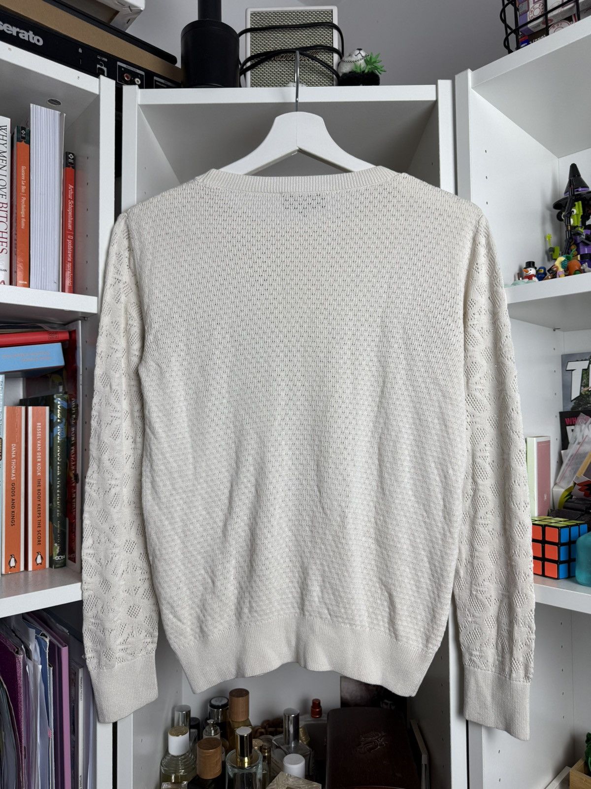 A.P.C. × Designer A.P.C Paris crochet knitted sweater XS designer luxury rare Size XS / US 0-2 / IT 36-38 - 2 Thumbnail