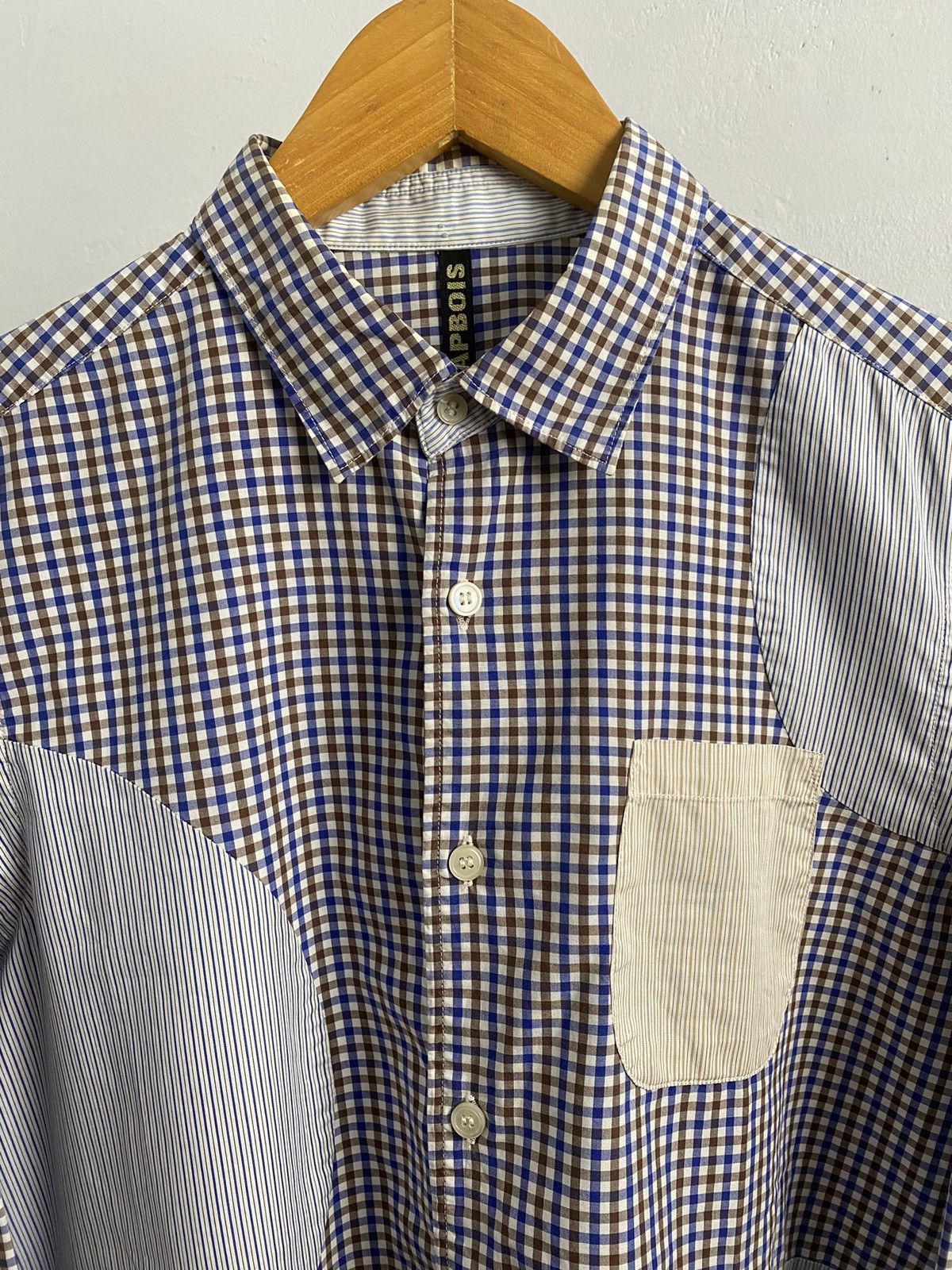 Frapbois × Issey Miyake Frapbois by issey miyake patchwork shirt Size US M / EU 48-50 / 2 - 4 Thumbnail
