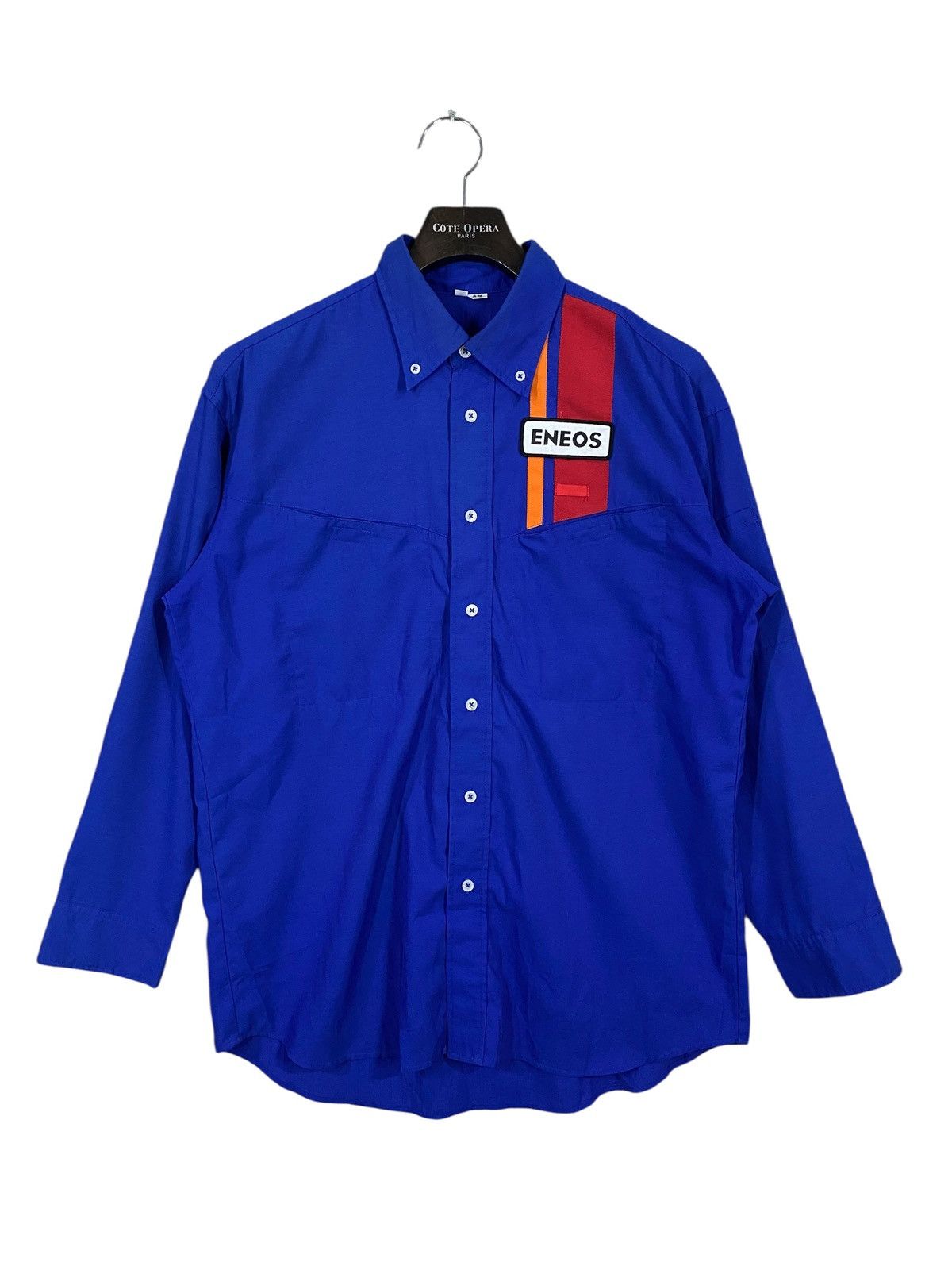Japanese Brand Japanase eneos uniform longsleeve size LL Size US XL / EU 56 / 4 - 1 Thumbnail