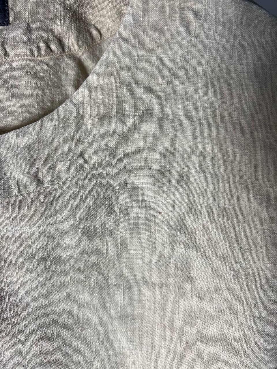 Japanese Brand VINTAGE OSKA LONG SLEEVE LINEN JAPAN STYLE CASUAL Y2K Size US M / EU 48-50 / 2 - 5 Thumbnail