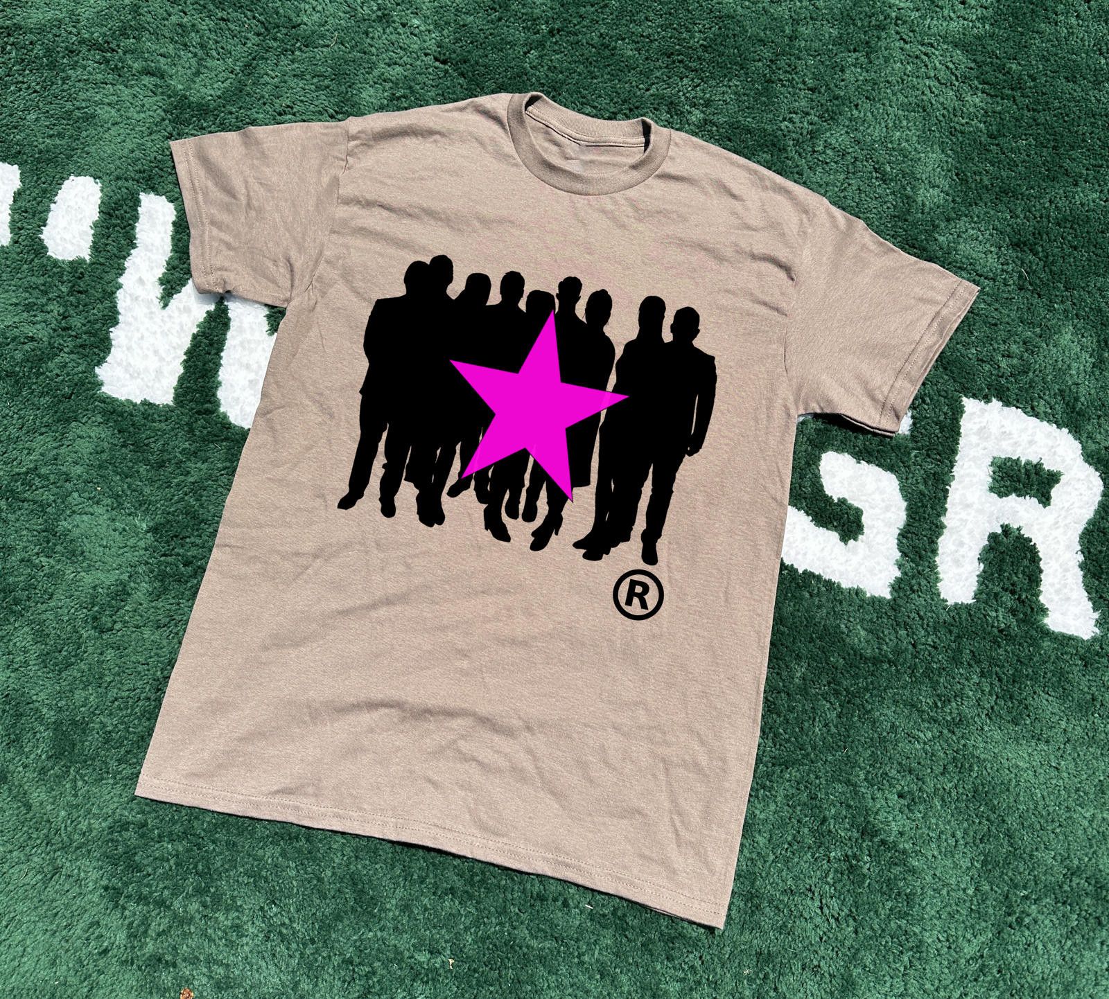 Japanese Brand Commune Tee Sand / Pink Size US M / EU 48-50 / 2 - 1 Preview