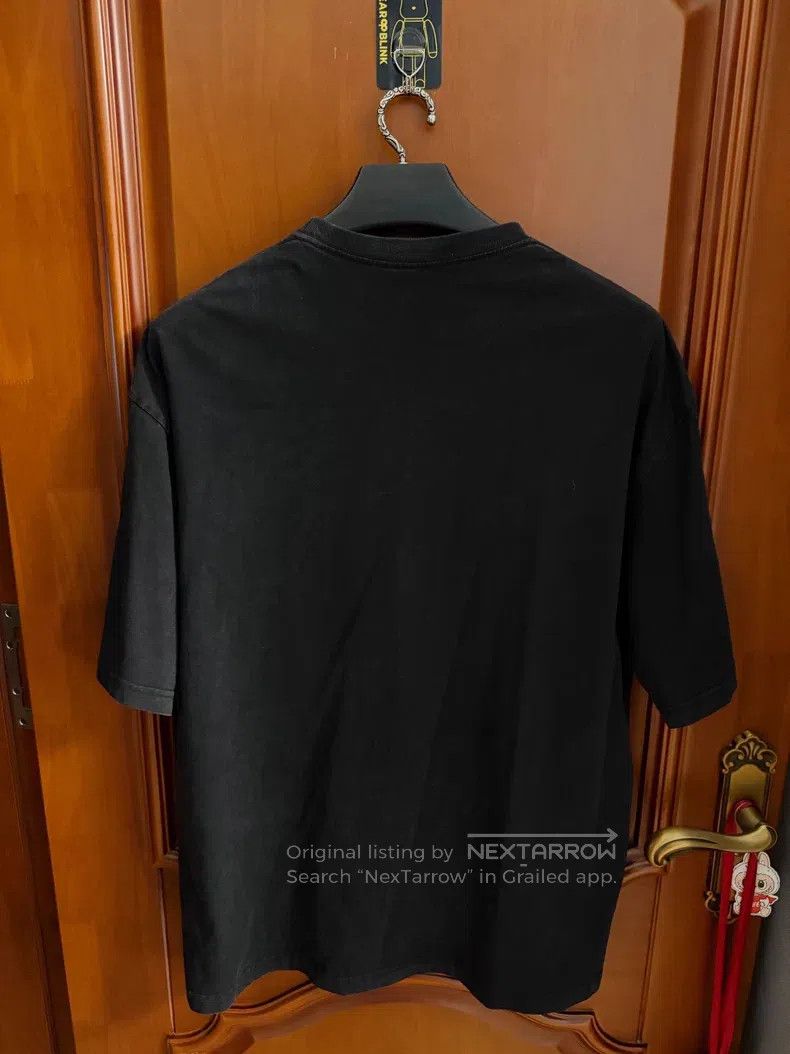 Balenciaga Balenciaga Glitter snap button short sleeve T-shirt Size US M / EU 48-50 / 2 - 2 Thumbnail