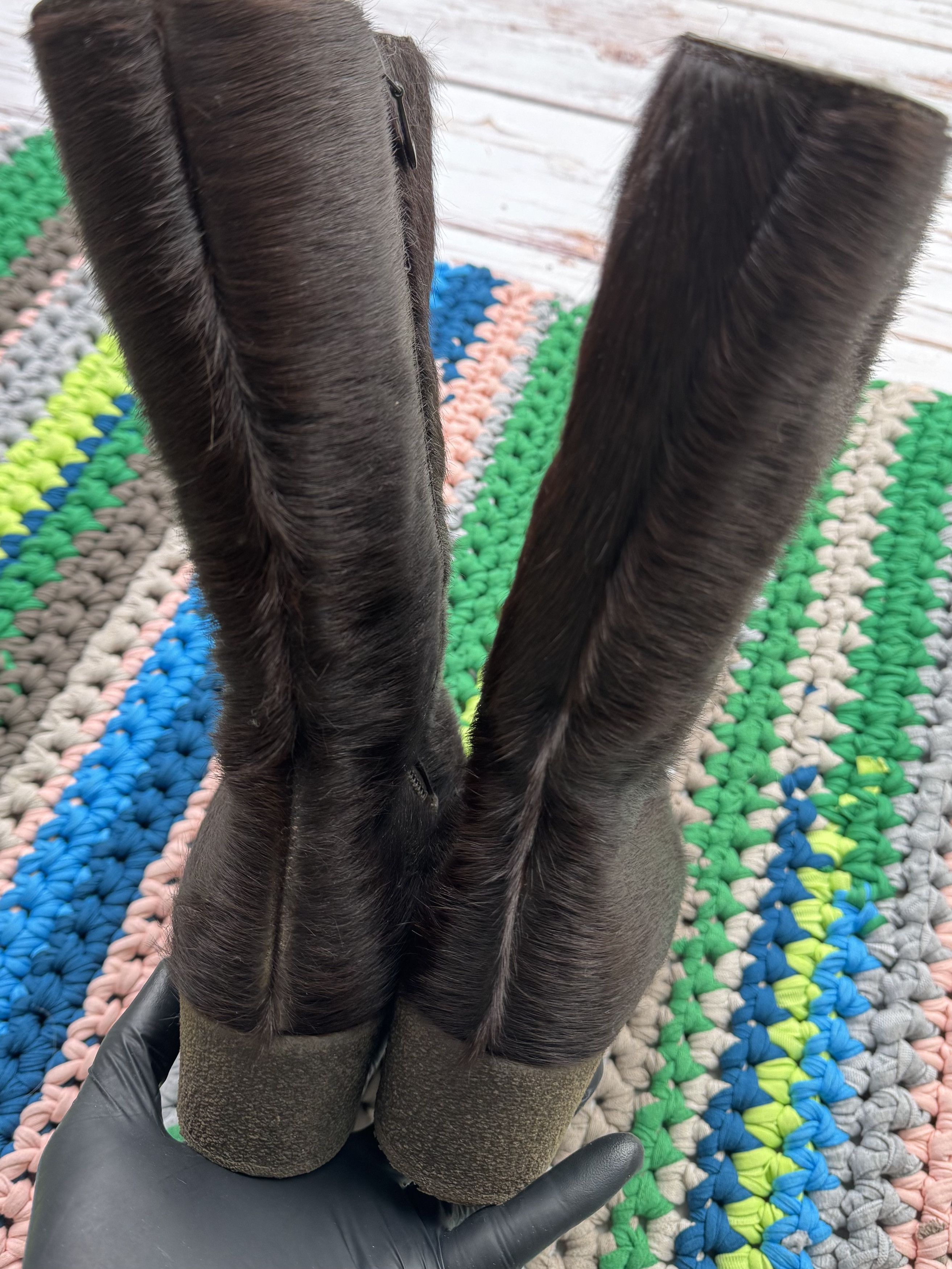 Hysteric Glamour Vintage Real Fur Boots (D15) Size US 7 / IT 37 - 10 Thumbnail