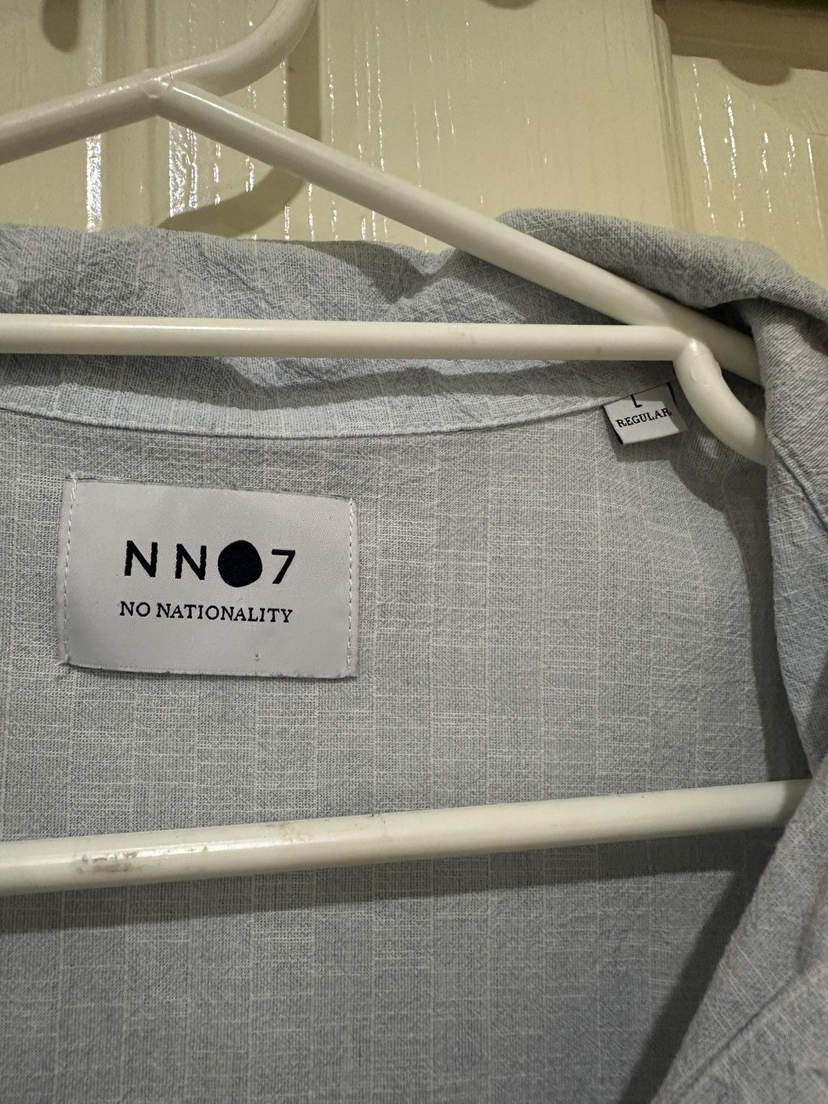 NN07 NN.07 No Nationality Blue Shirt Size US L / EU 52-54 / 3 - 2 Thumbnail