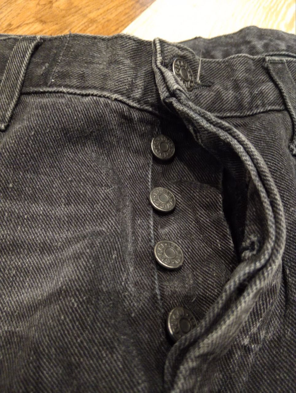 Gucci LUXURY GUCCI BLACK JEANS - SIZE 50 Size US 37 - 7 Thumbnail