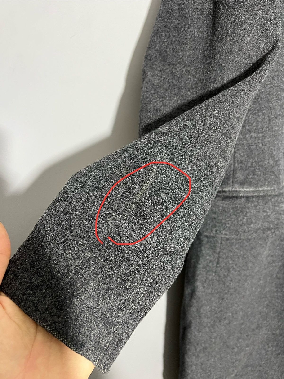 Kenzo × Vintage Vintage Kenzo Homme Wool Gray Coat Jacket Size US M / EU 48-50 / 2 - 3 Thumbnail
