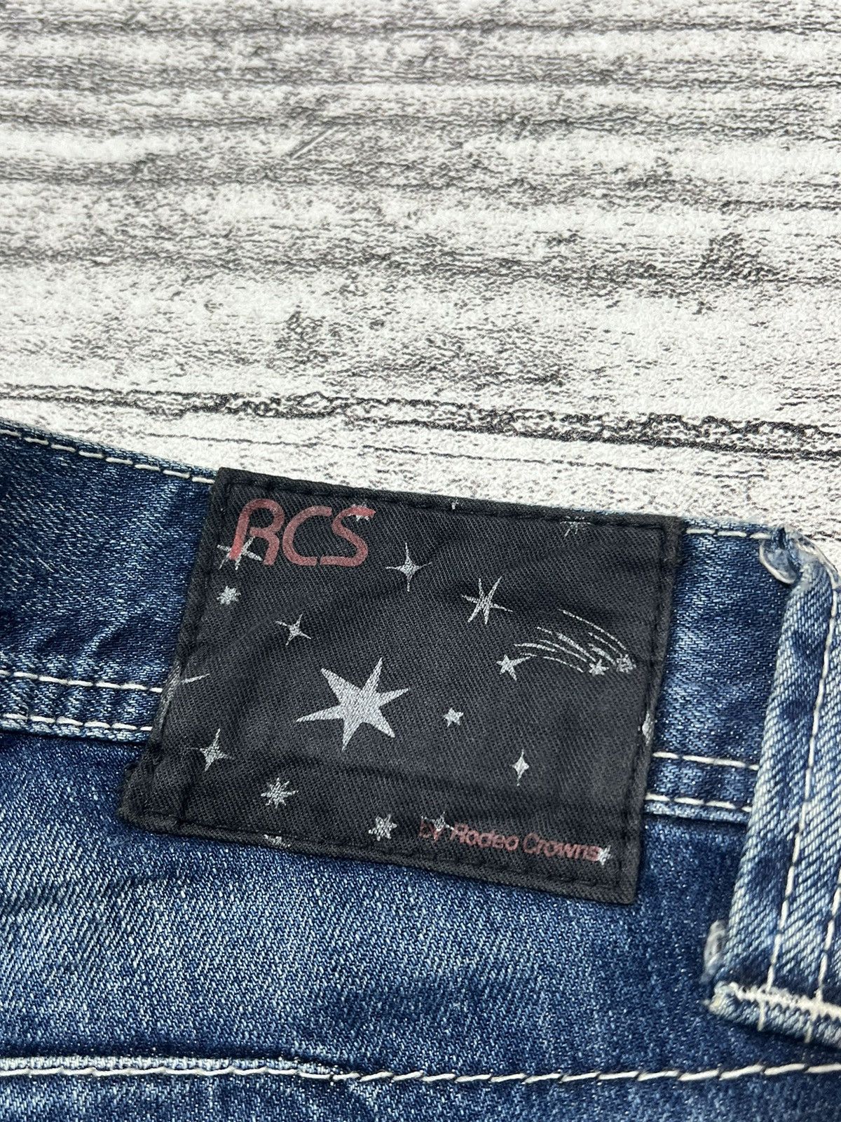 Hysteric Glamour × Undercover 2000s Japanese Cdg Maison Bootcut Wash Jeans y2k Lgb Ifsix Size US 31 - 7 Thumbnail