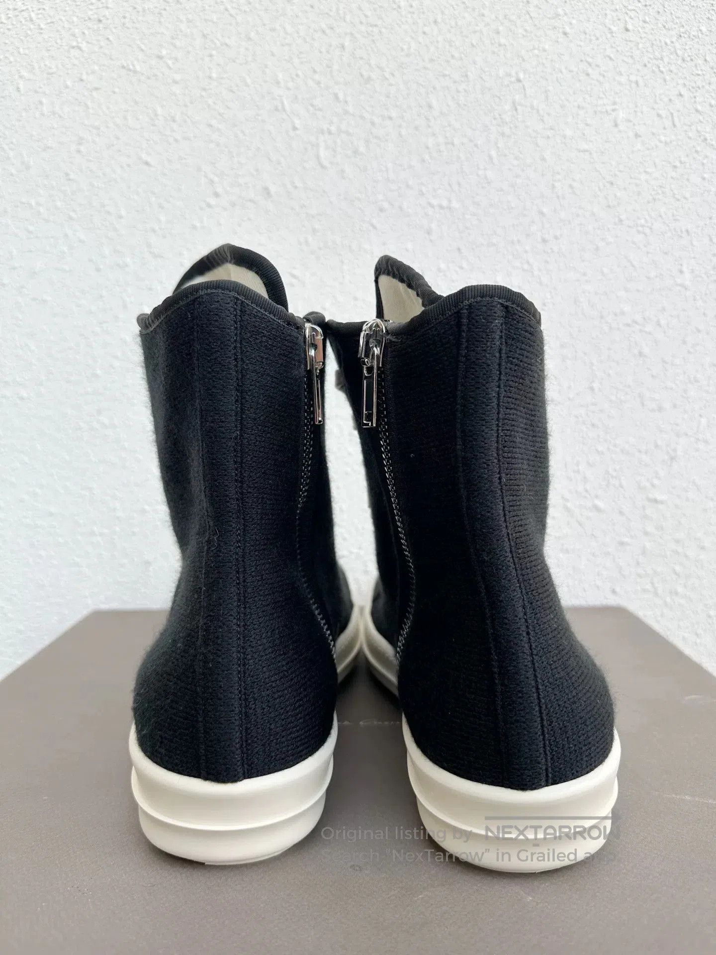 Rick Owens Drkshdw Rick Owens RO High-Top Black White. Size US 10 / EU 43 - 6 Thumbnail