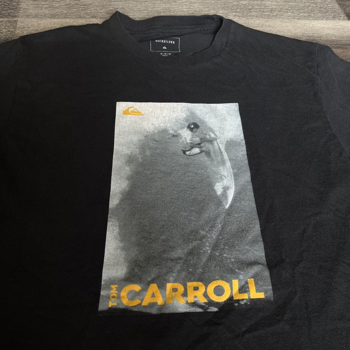 Quicksilver × Quiksilver Vintage Quiksilver Tom Carroll East Coast Tour Surf Logo Tee Size US M / EU 48-50 / 2 - 1 Thumbnail