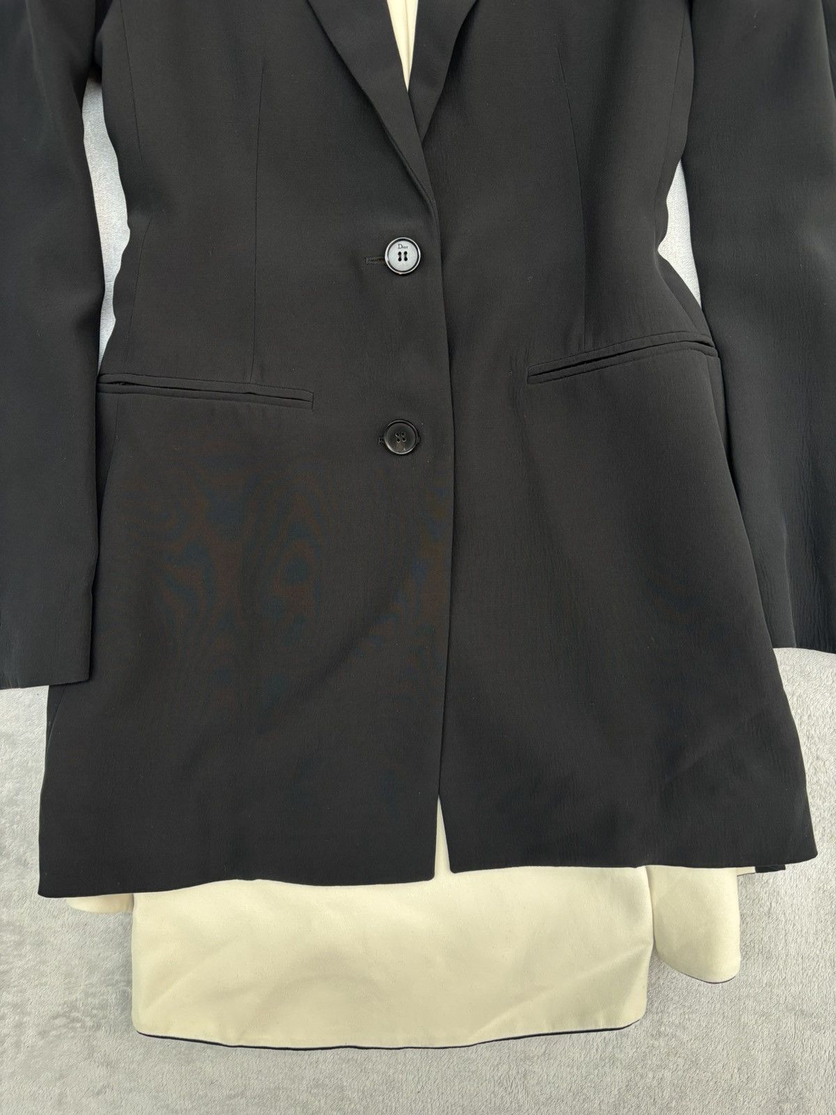 Dior F/W 2015 Dior Architectural Blazer Runway Coat Size S / US 4 / IT 40 - 11 Thumbnail