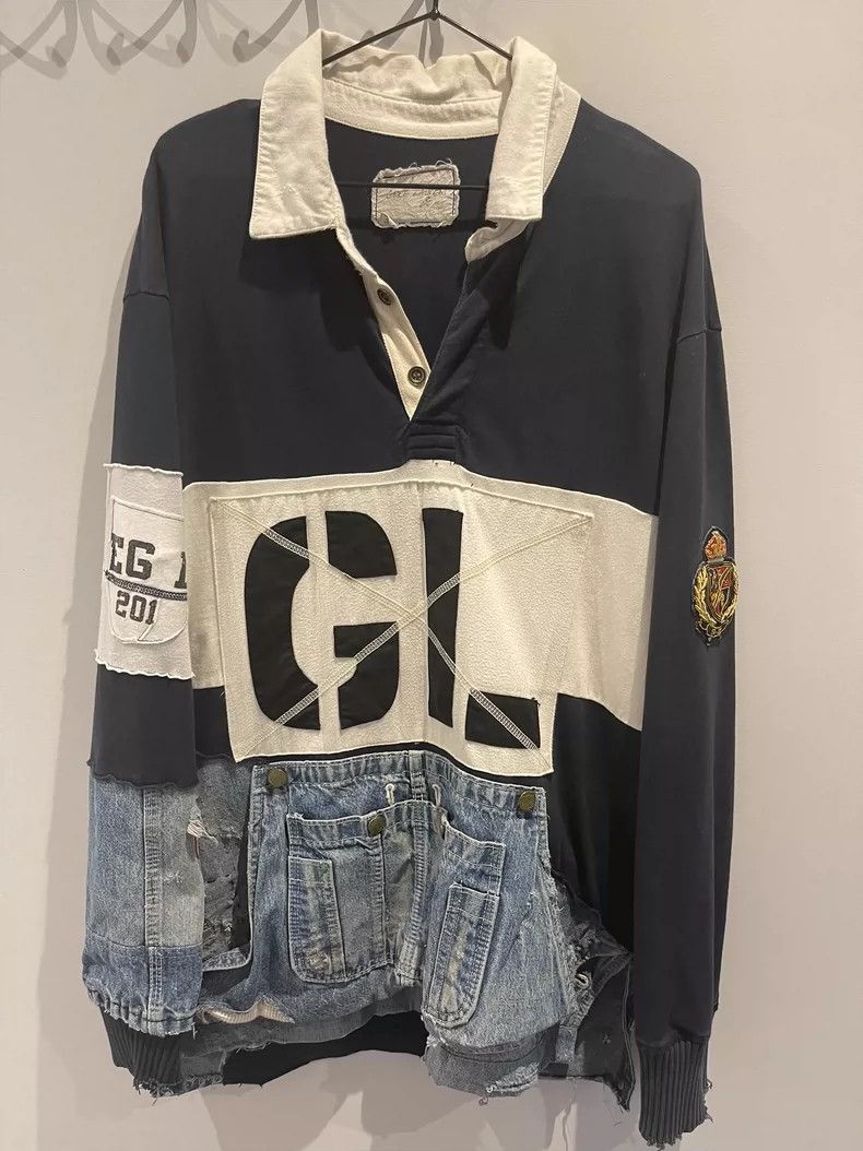 Greg Lauren Greg Lauren size3 Cowboy patchwork jacket Size US L / EU 52-54 / 3 - 5 Thumbnail