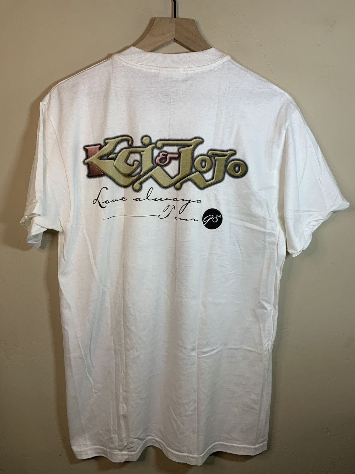 Band Tees × Rap Tees × Vintage *RARE* Vintage DS 1998 K-Ci & JoJo Love Always Tour T-Shirt Size US M / EU 48-50 / 2 - 2 Thumbnail
