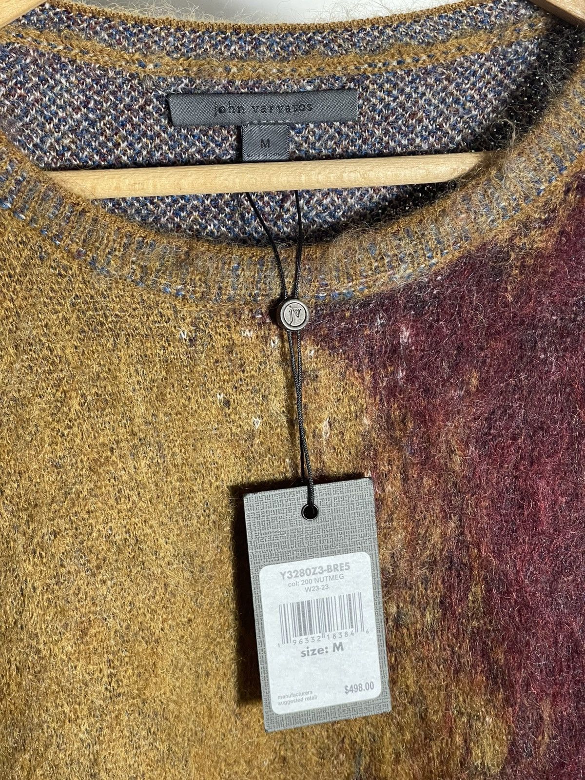 John Varvatos MOHAIR SWEATER JOHN VARVATOS Size US M / EU 48-50 / 2 - 6 Thumbnail