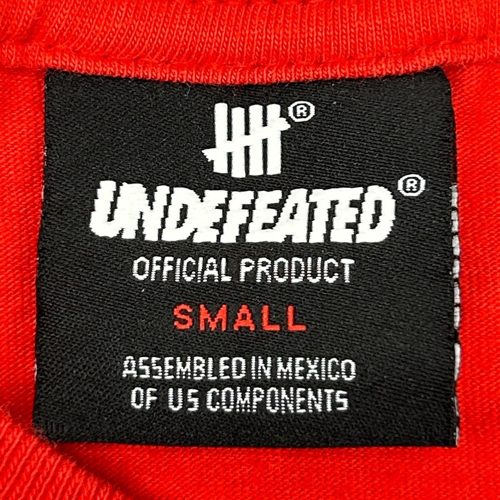 Undefeated Undefeated 5 Strikes Logo T Shirt Red UNDFTD Streetwear S Size US S / EU 44-46 / 1 - 4 Thumbnail