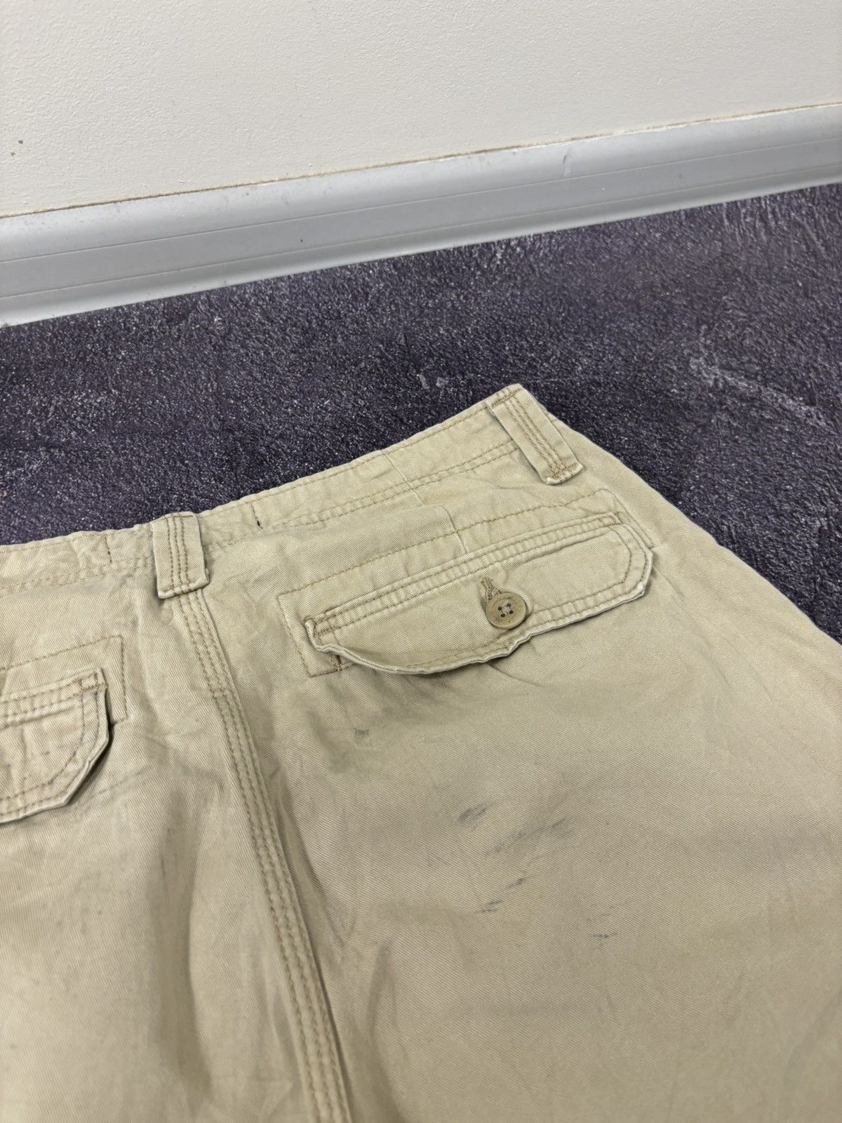 Lee Vintage Lee Y2K American Hype Utility Baggy Cargo Shorts Size US 32 / EU 48 - 13 Thumbnail