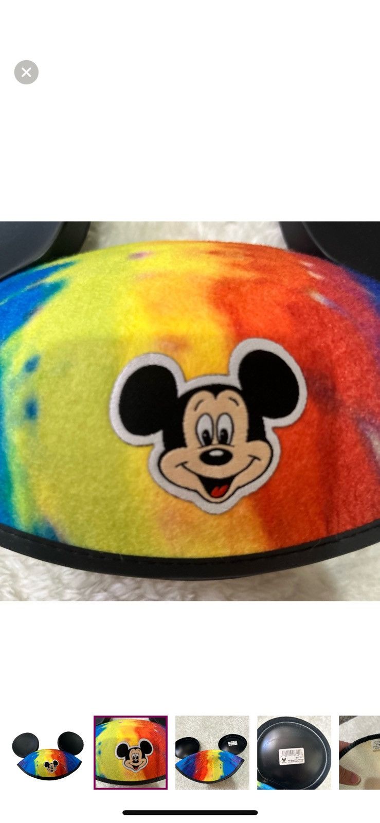 Disney Disney vintage Mickey Mouse tie dye Mouseketeer hat Size ONE SIZE - 5 Thumbnail