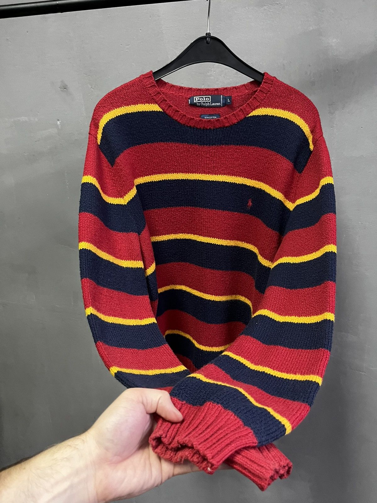 Polo Ralph Lauren × Ralph Lauren × Vintage Polo Ralph Lauren sweater vintage Size US L / EU 52-54 / 3 - 6 Thumbnail