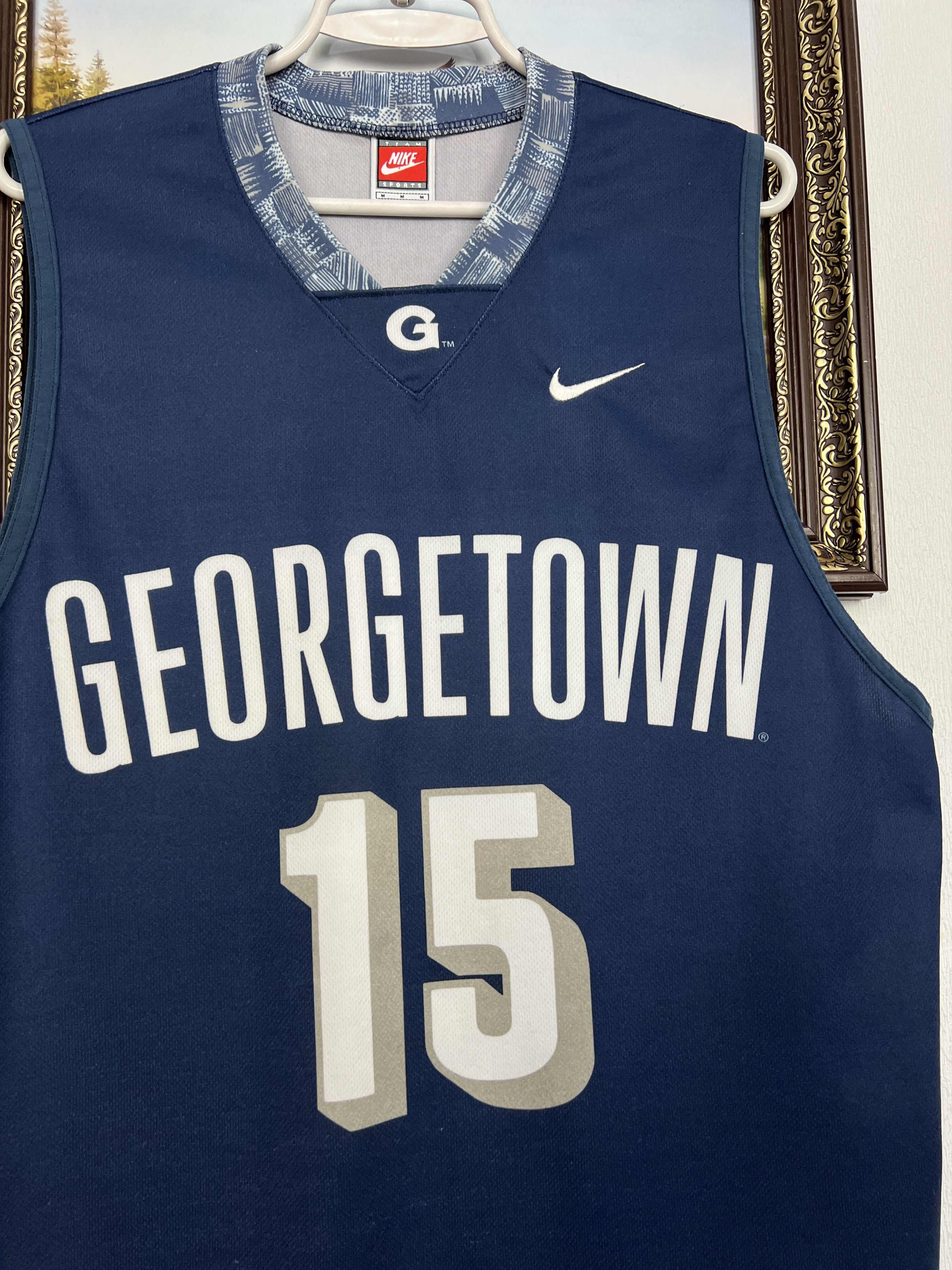Nike Georgetown Hoyas Basketball Jersey #15 NCAA Trikot Shirt Size US M / EU 48-50 / 2 - 3 Thumbnail