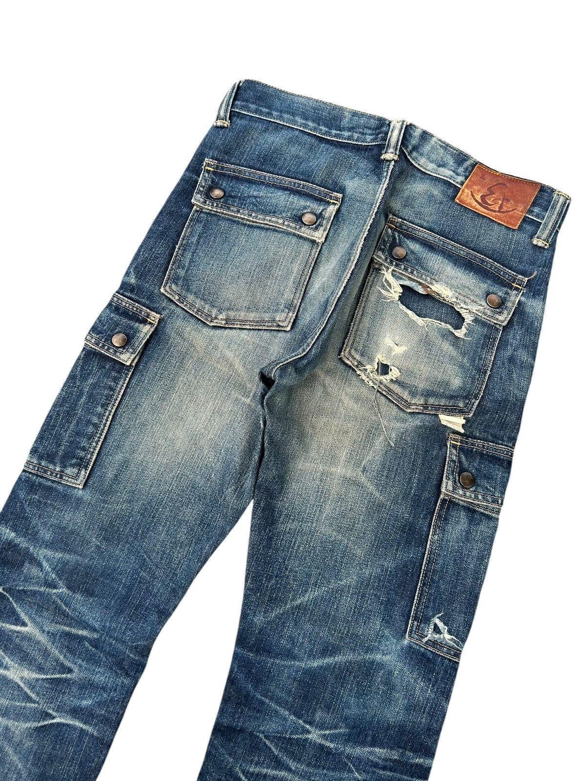 Kapital Vintage ETERNAL Selvedge Distressed Denim Jeans Size US 30 / EU 46 - 14 Thumbnail