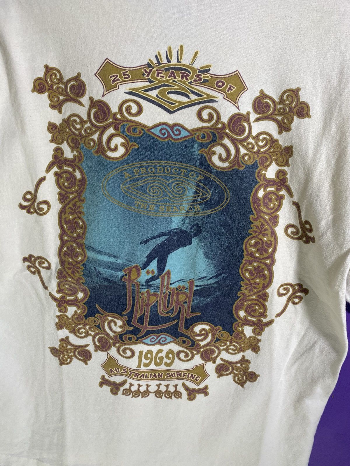 Rip Curl × Vintage Vintage 1994 Rip Curl Australian surfing mullet tee Size US L / EU 52-54 / 3 - 3 Thumbnail