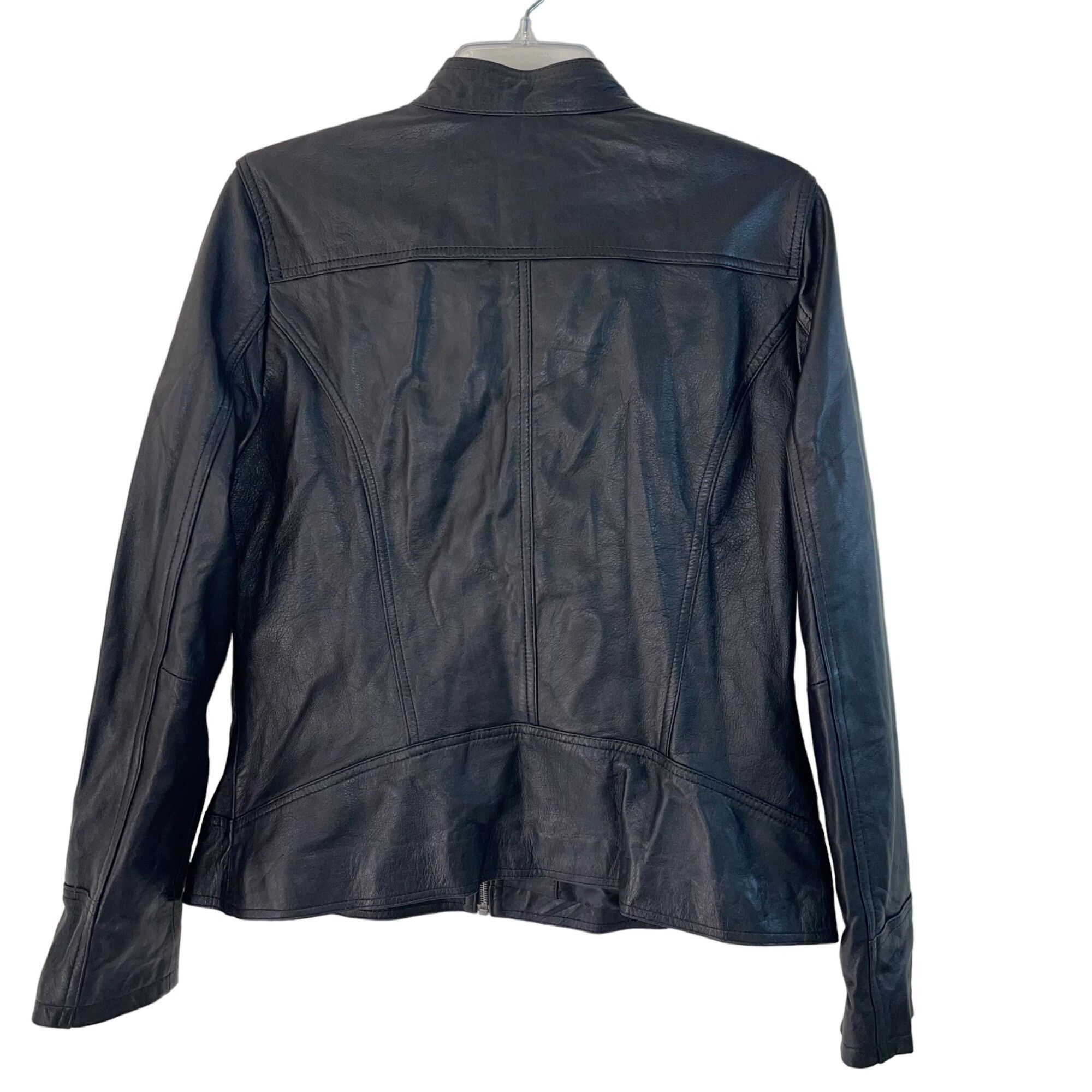 Other Cava Womens Jacket Size 2XL Black Moto Leather Size XXL / US 16-18 / IT 52-54 - 10 Thumbnail