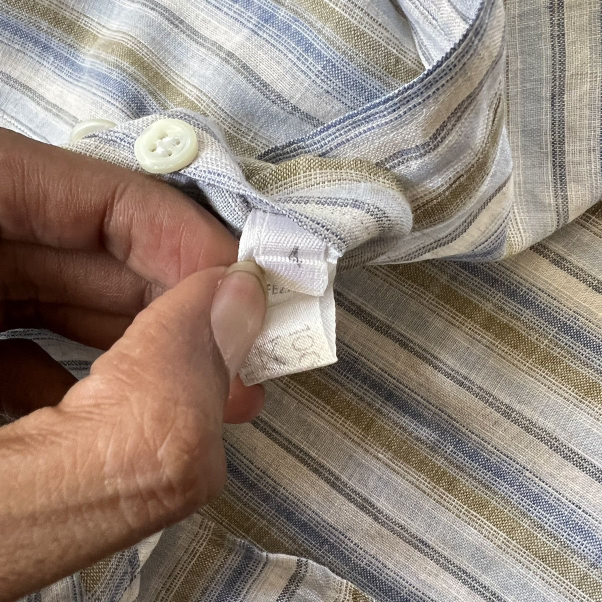 Givenchy Vintage 80s Givenchy Gentleman Paris Stripe Button up Shirt Size US XL / EU 56 / 4 - 6 Thumbnail