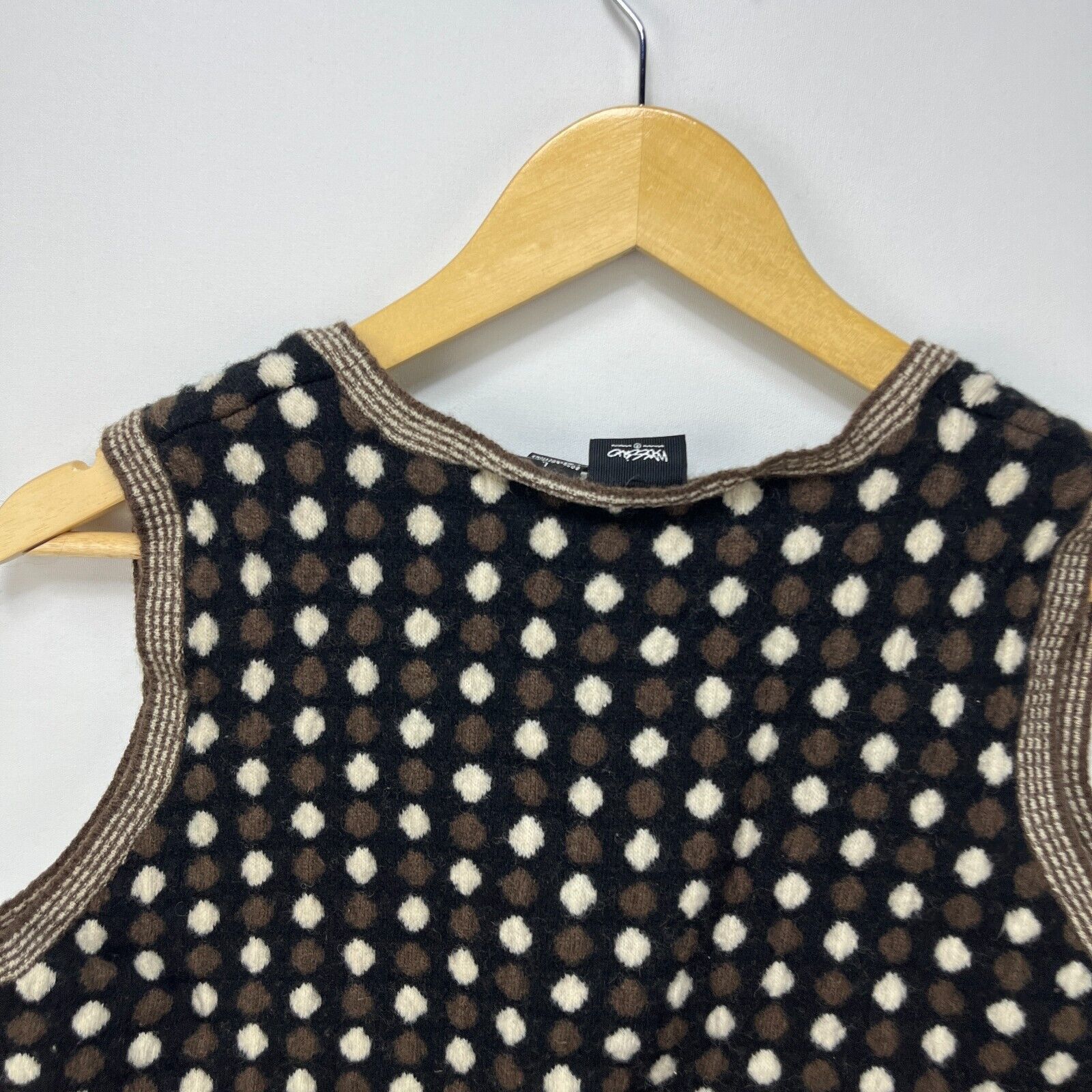 Mossimo × Vintage Vintage Y2K Mossimo Wool Vest Sweater Large Women’s Japan Size L / US 10 / IT 46 - 7 Thumbnail
