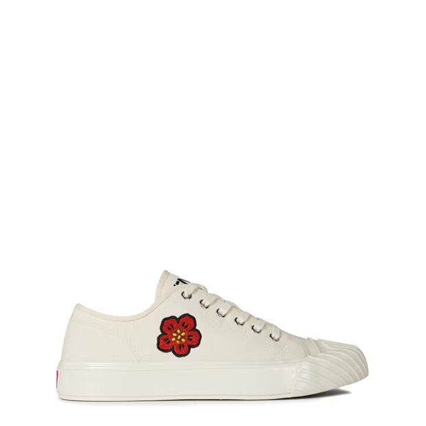 o1g2r1mq0424 Boke Flower Trainers in Ecru