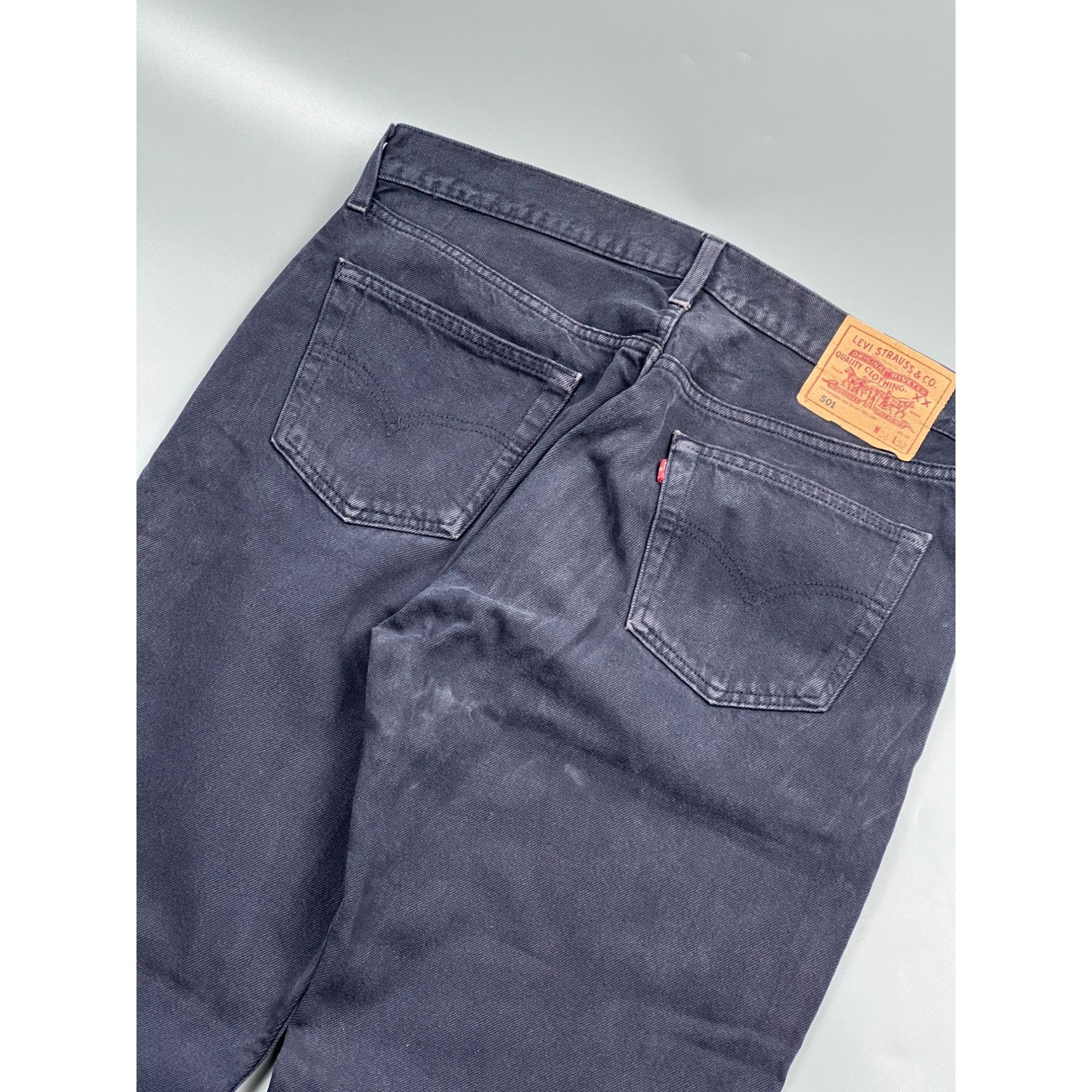 Levi's Vintage Clothing Levi’s 501 Made in UK Vintage Denim Jeans Pants (Y0914) Size US 36 / EU 52 - 10 Thumbnail