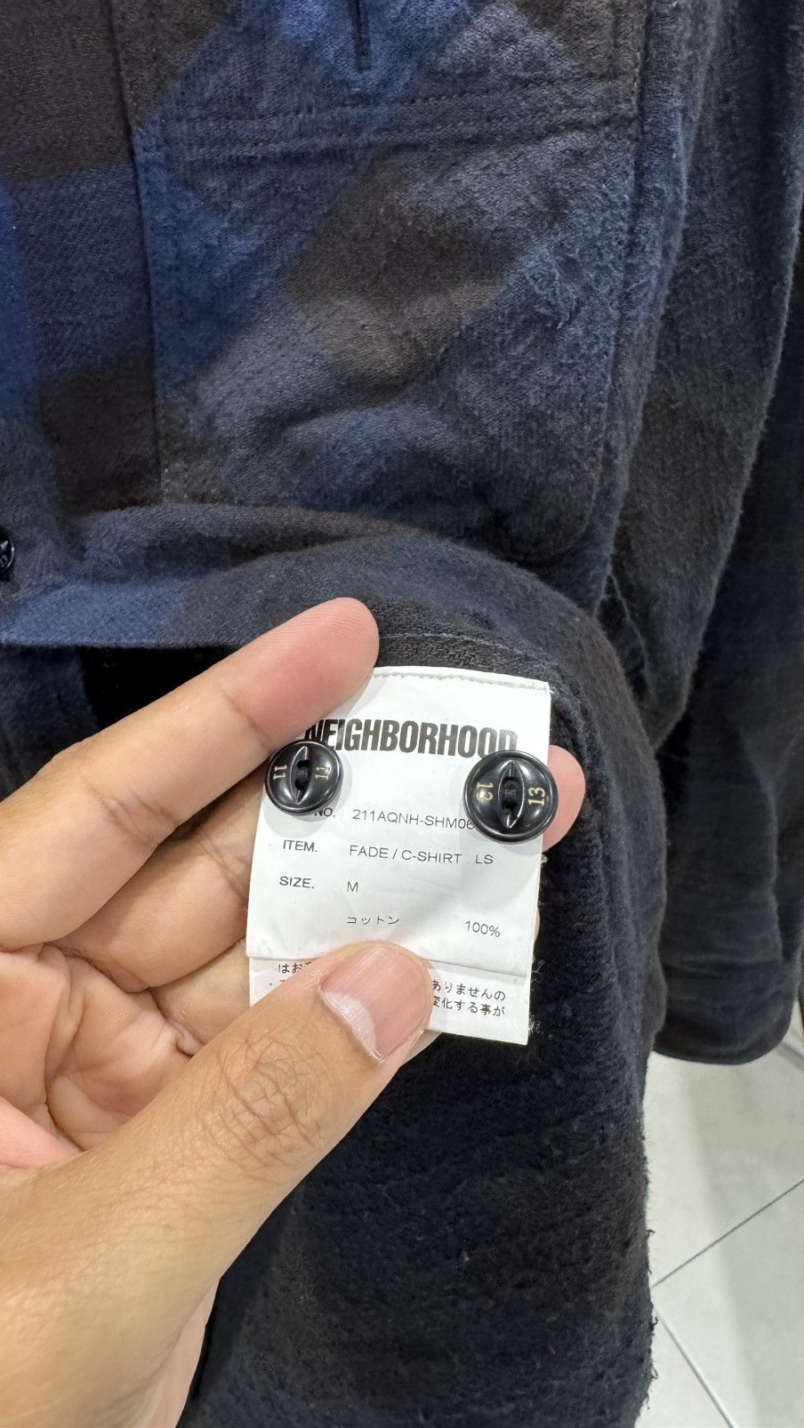 Neighborhood Neighborhood Button Up Fade Shirt Size US L / EU 52-54 / 3 - 10 Thumbnail