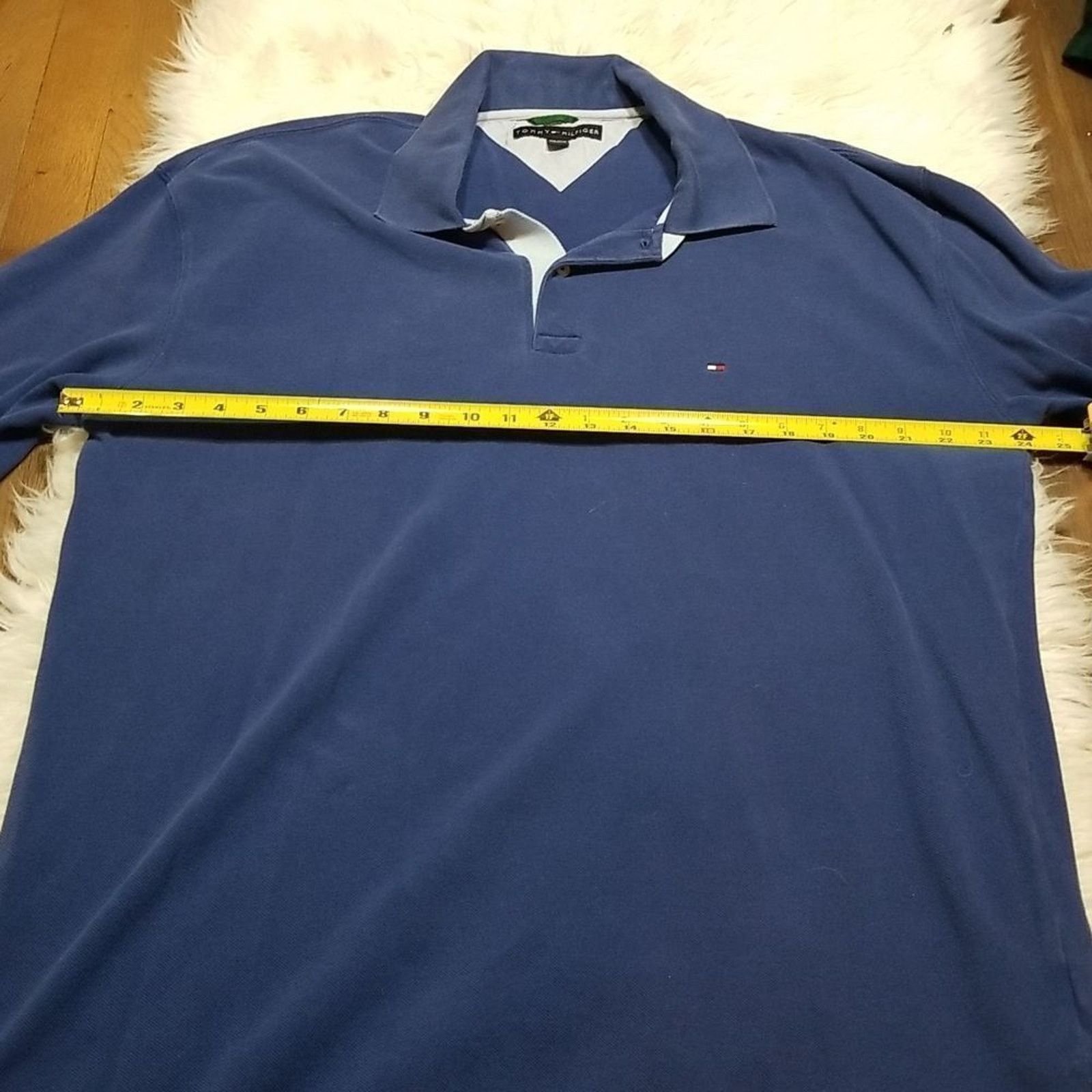 Tommy Hilfiger Tommy Hilfiger Blue Polo Shirt Size US XXL / EU 58 / 5 - 5 Thumbnail