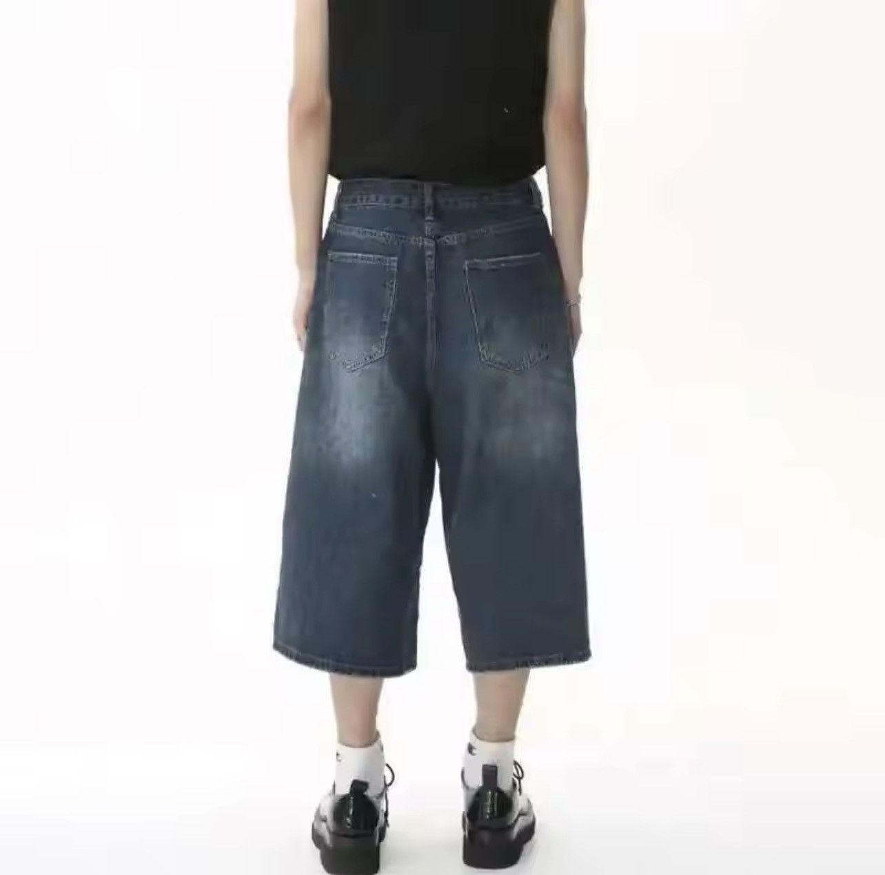 Other Knee Length Denim Shorts Pants Size US 33 - 2 Thumbnail