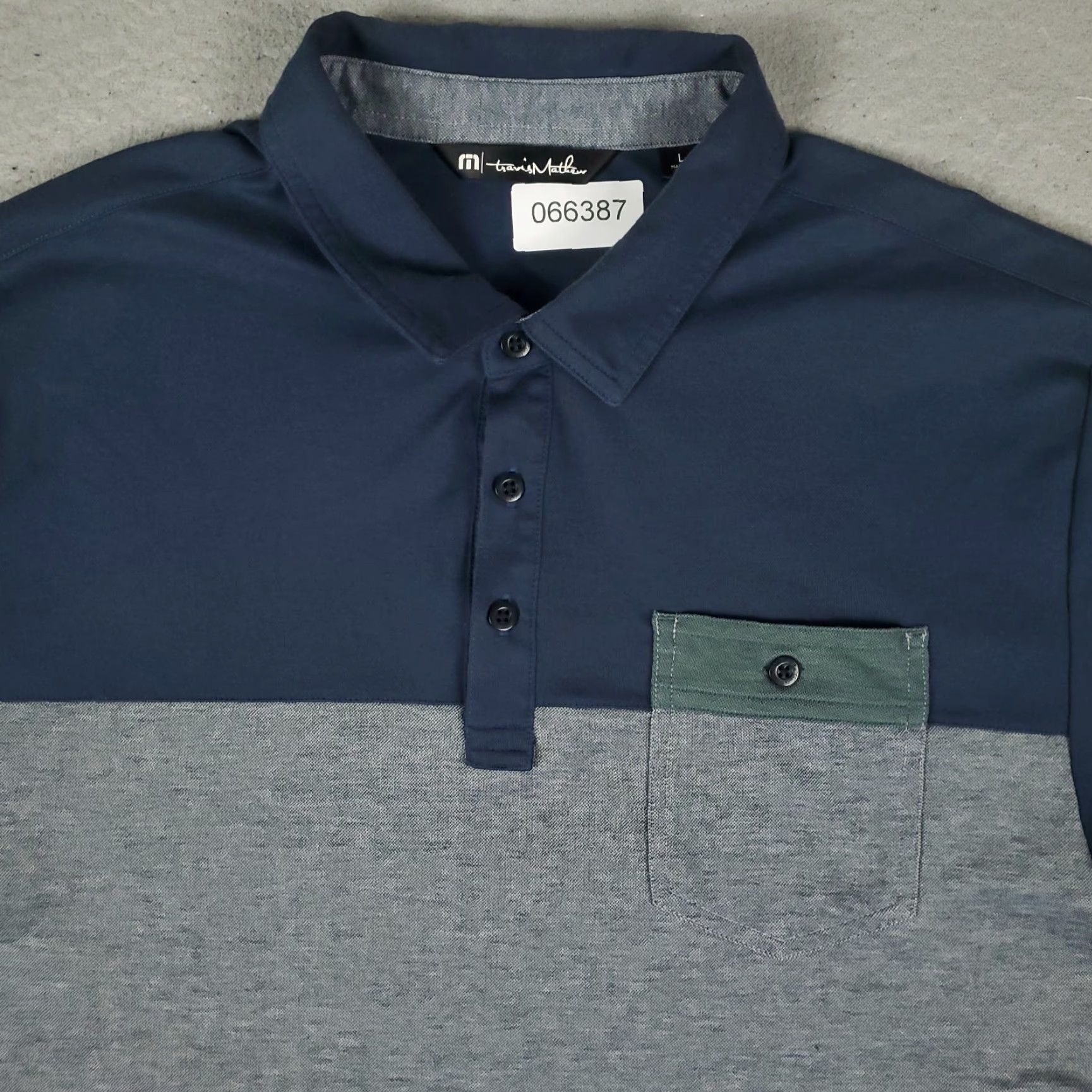 TravisMathew Travis Mathew Polo Shirt Mens Large Blue Golf Casual Short Sleeve Polo Shirt Mens Blue Travis Mathew Size US L / EU 52-54 / 3 - 2 Thumbnail