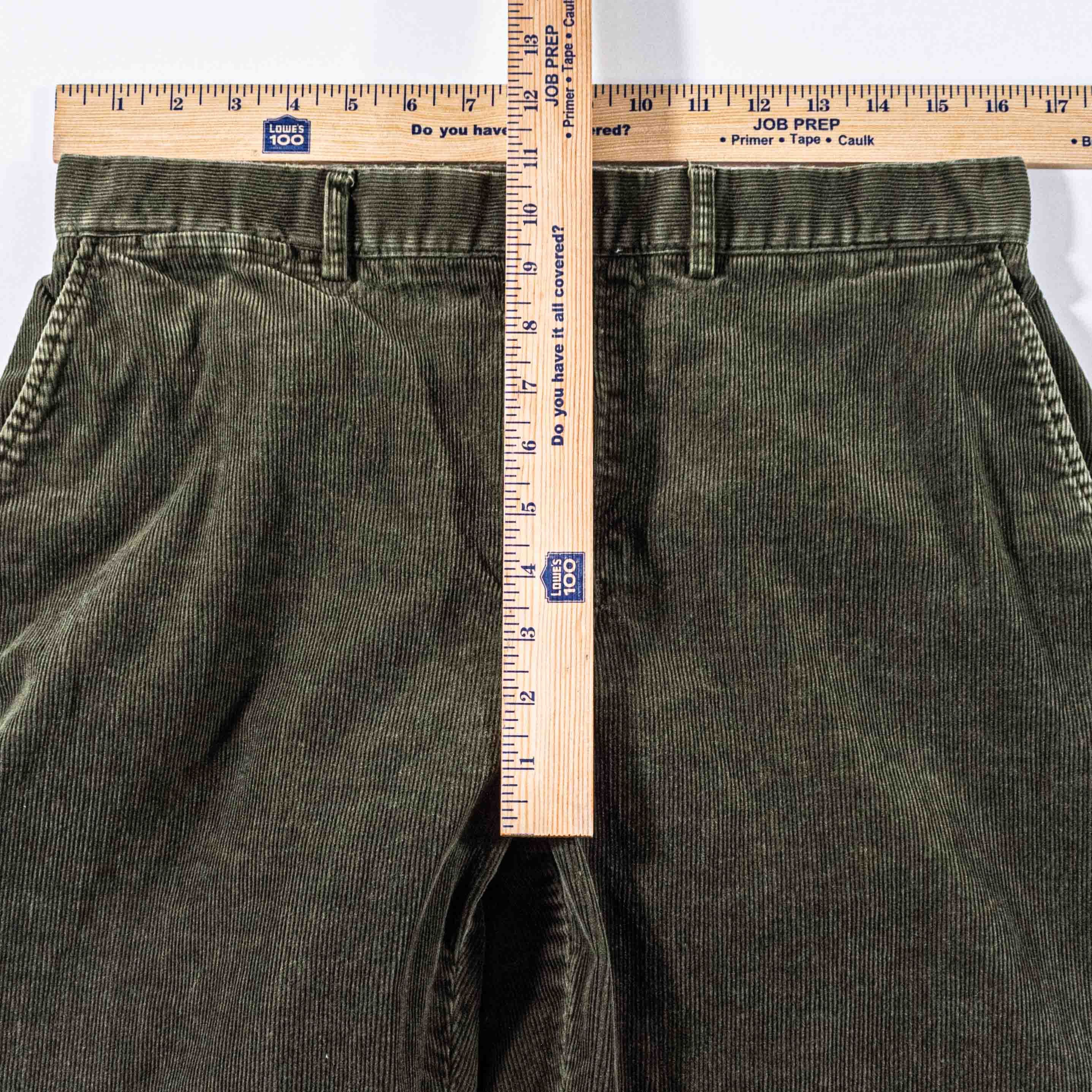 Polo Ralph Lauren Vintage Polo Ralph Lauren Corduroy Pants Sun Faded 90s Size US 33 - 3 Thumbnail
