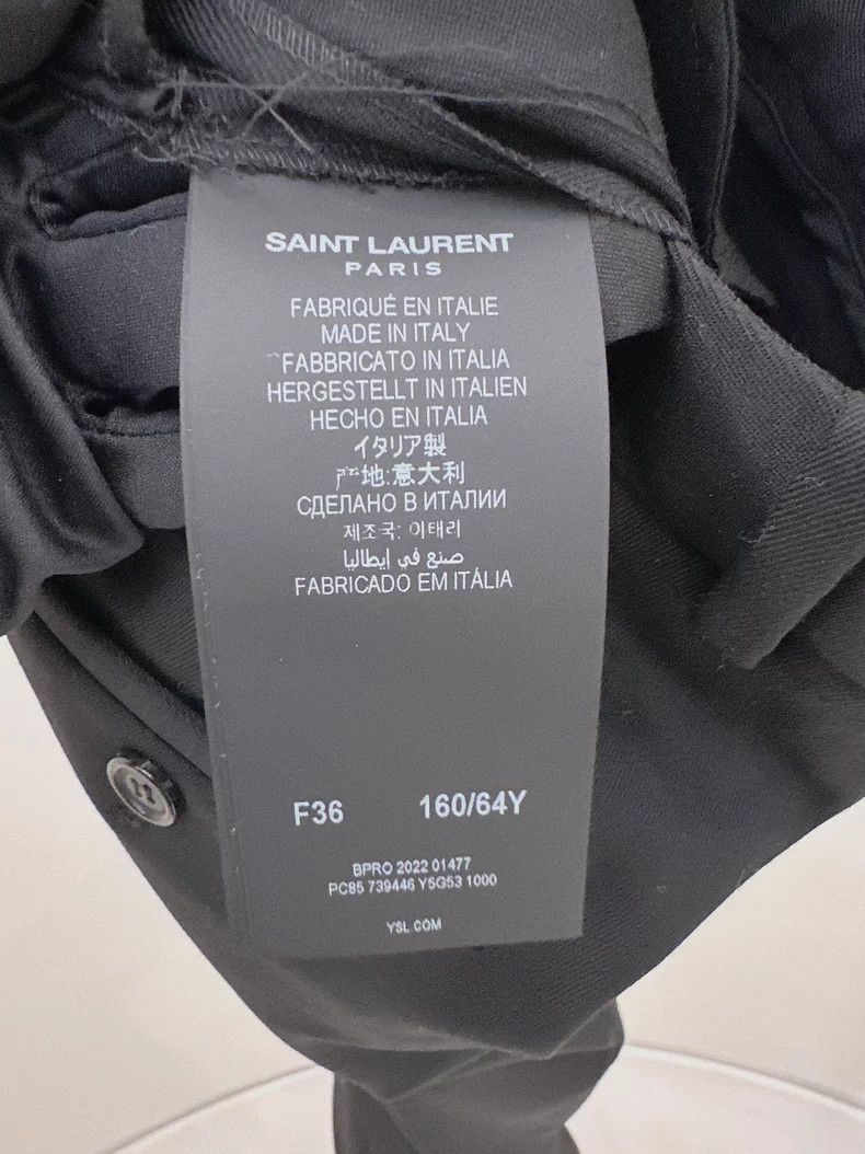 Other Saint Laurent Paris Black flared pants Size US 36 / EU 52 - 4 Thumbnail