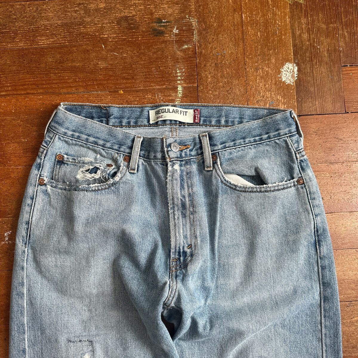 Levi's Vintage Clothing Levis reworked denim Size US 33 - 5 Thumbnail