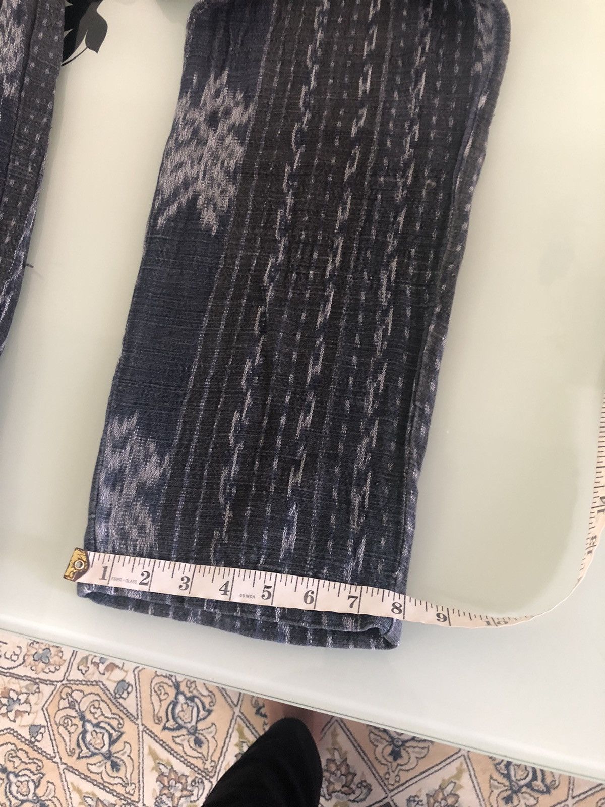 Vintage Vintage Milieu Au Pli Knit Gaudy Pants Like Kapital Size US 32 / EU 48 - 19 Thumbnail