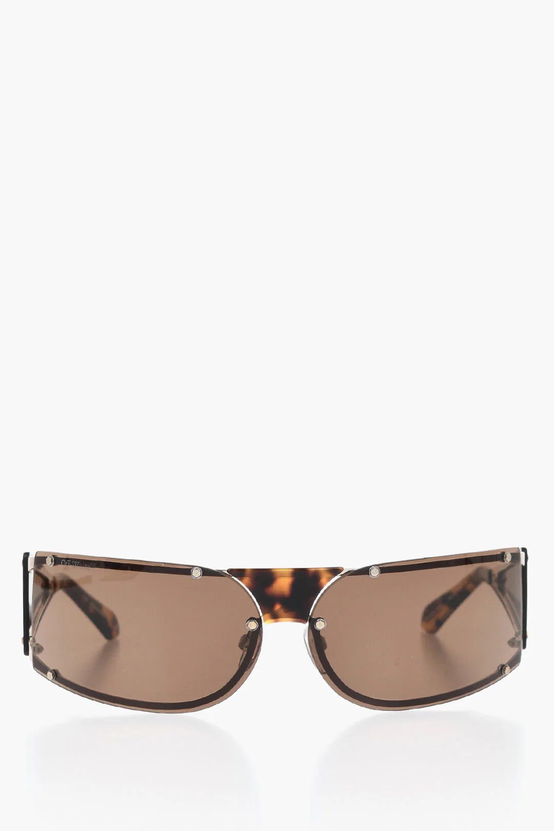 Off-White og1mm0426 Size: OS / Rectangular Sunglasses in Brown Size ONE SIZE - 1 Thumbnail