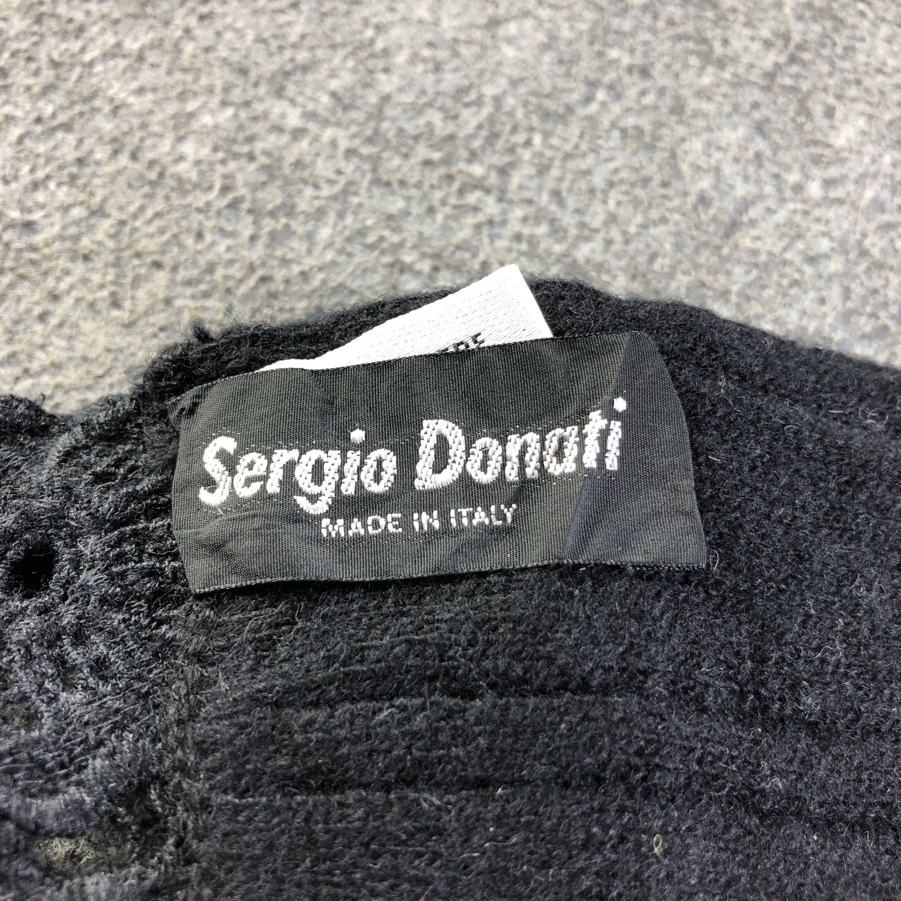 Vintage Sergio Donati Merino/Cashmere Scarf Muffler V2708 Size ONE SIZE - 4 Thumbnail
