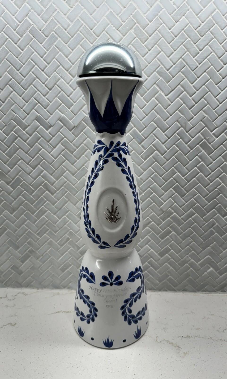 Designer Empty Clase Azul Anejo Bottle 750 ml Mexico w/ Love marking Size ONE SIZE - 1 Thumbnail