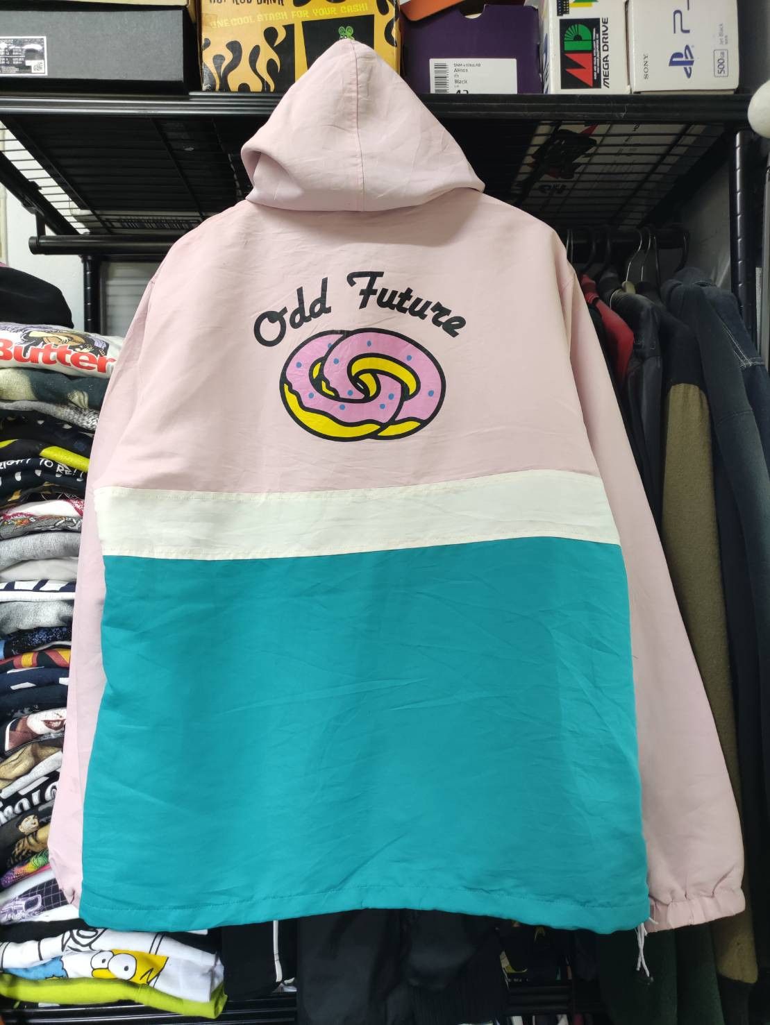 Golf Wang Odd Future Donut Half Zip Windbreaker Hoodie Jacket Size US M / EU 48-50 / 2 - 2 Thumbnail