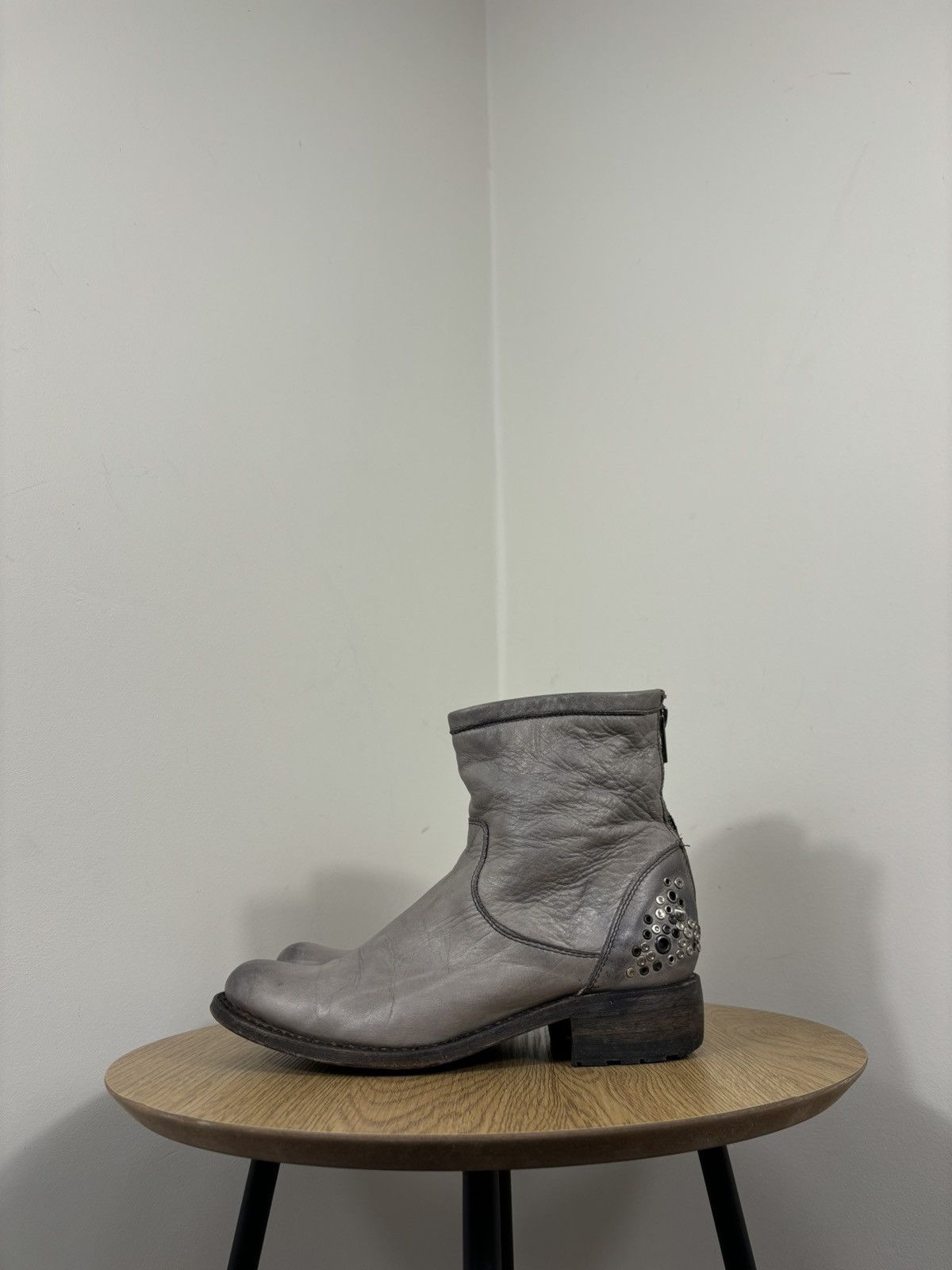Sendra Vintage Sendra Women’s Rare Avant Garde Cowboy Leather Boots Size US 6 / IT 36 - 7 Thumbnail