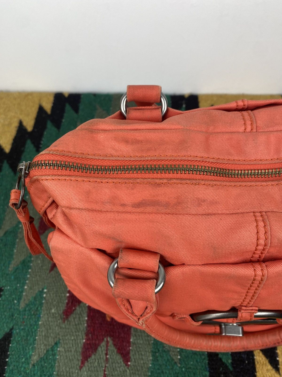 Diesel Y2K 2000's Diesel Metal Ring Handle Bag Size ONE SIZE - 13 Thumbnail