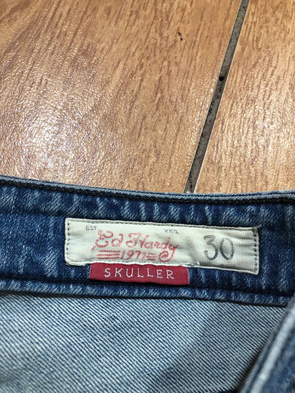 Ed Hardy Vintage Ed Hardy Denim Jeans streetwear skinny pants Size 30" / US 8 / IT 44 - 2 Thumbnail